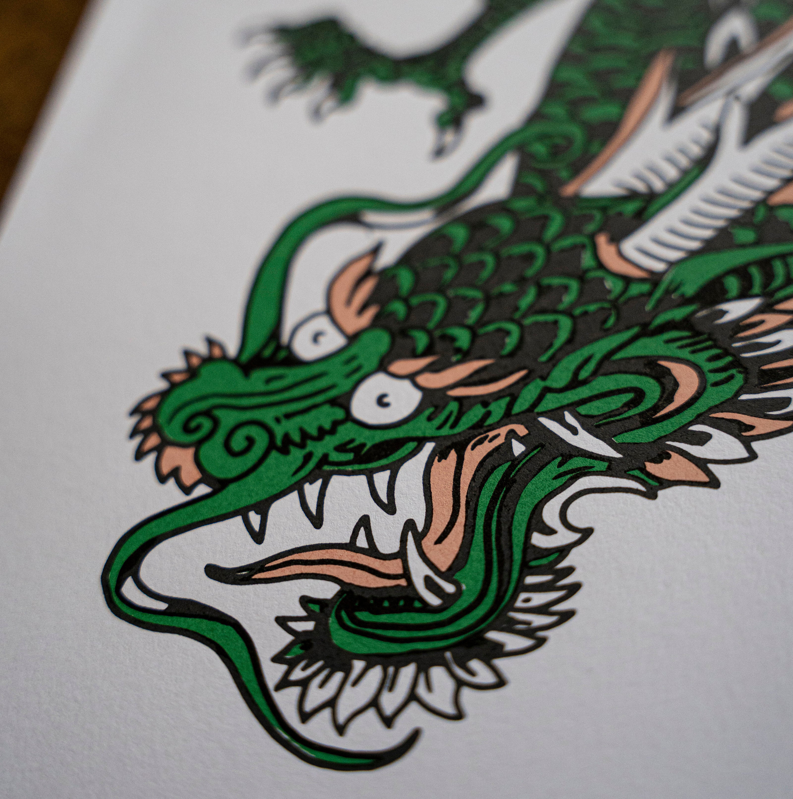 Year Of The Dragon - Large Premium Print