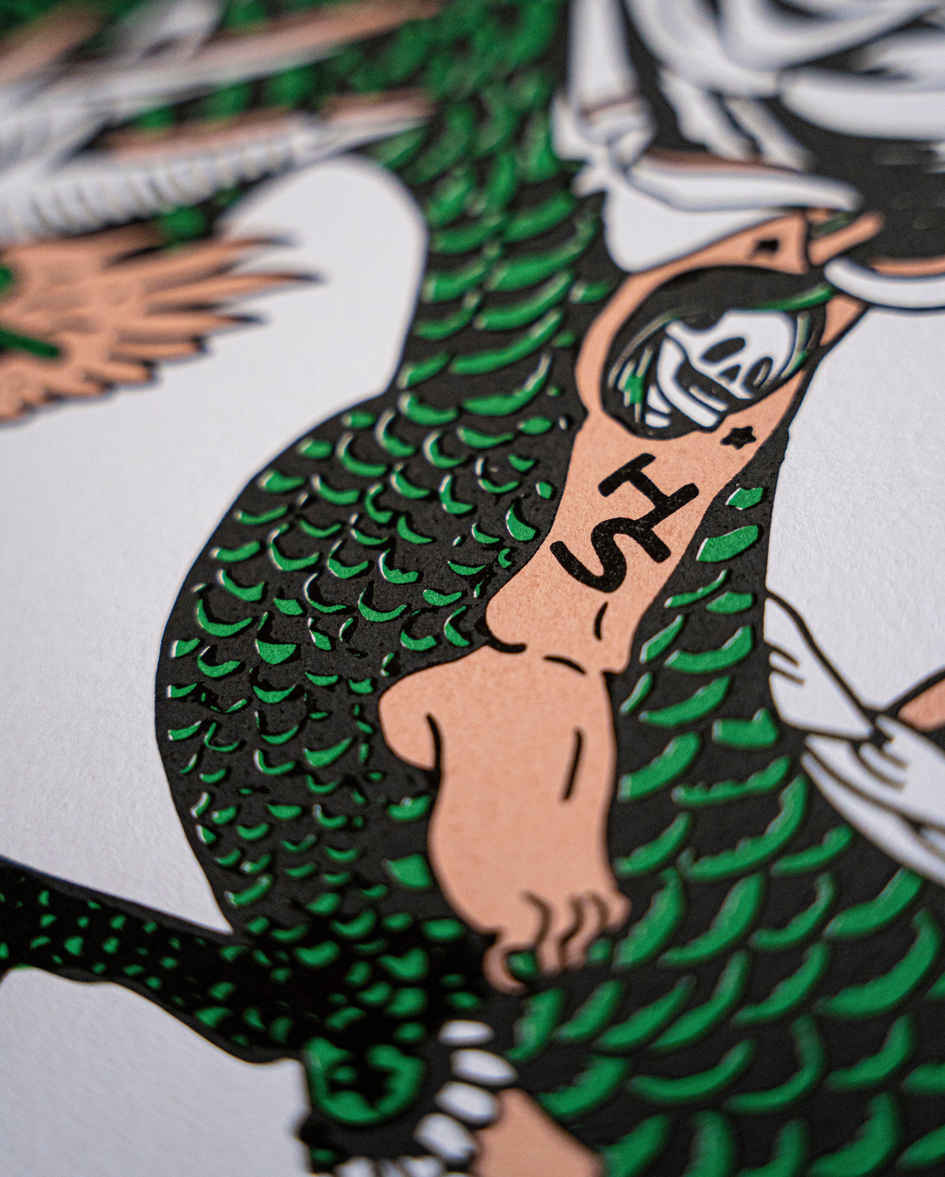 Year Of The Dragon - Large Premium Print