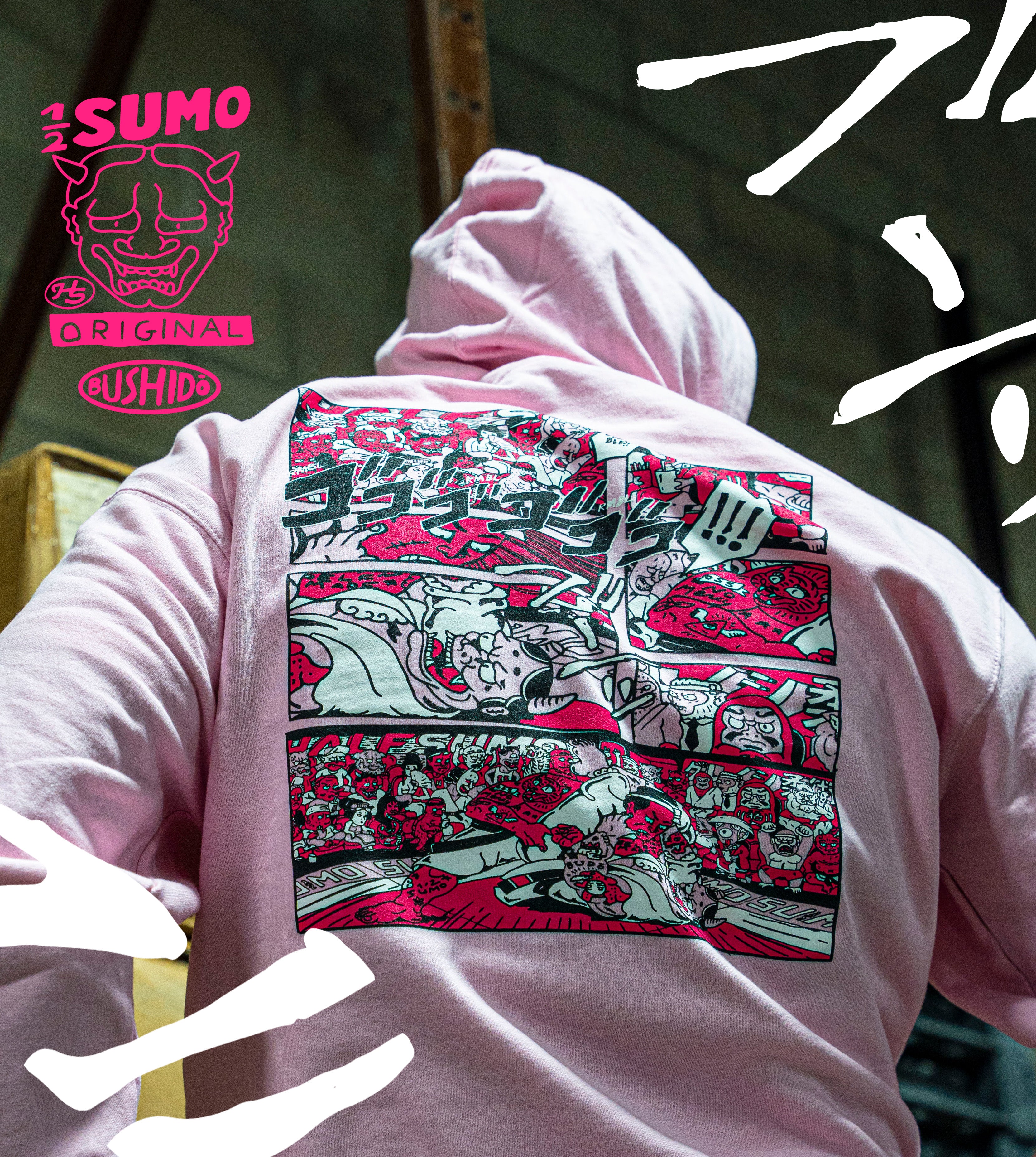 Manga Hoodie – Half Sumo