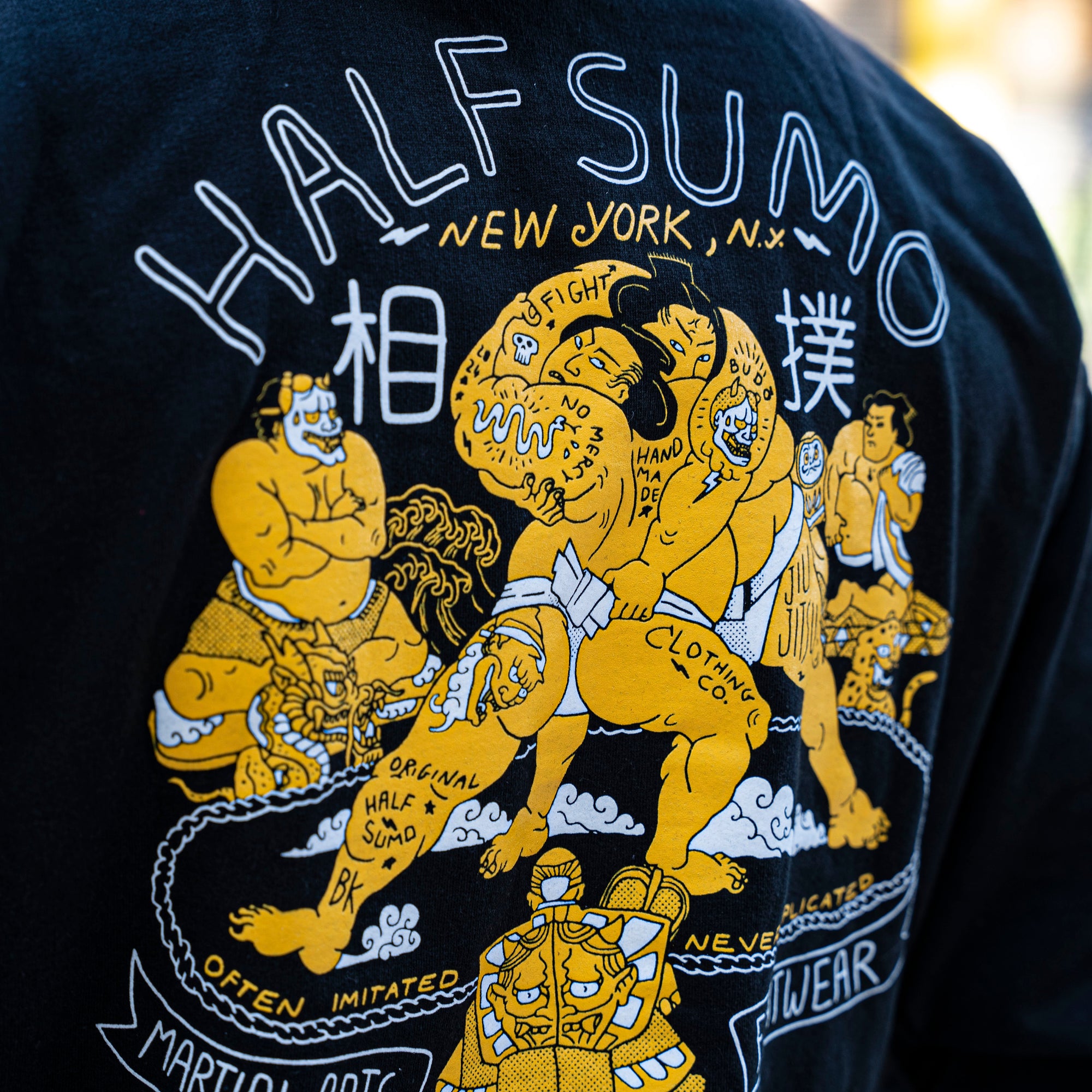 Yokozuna Hoodie – Half Sumo