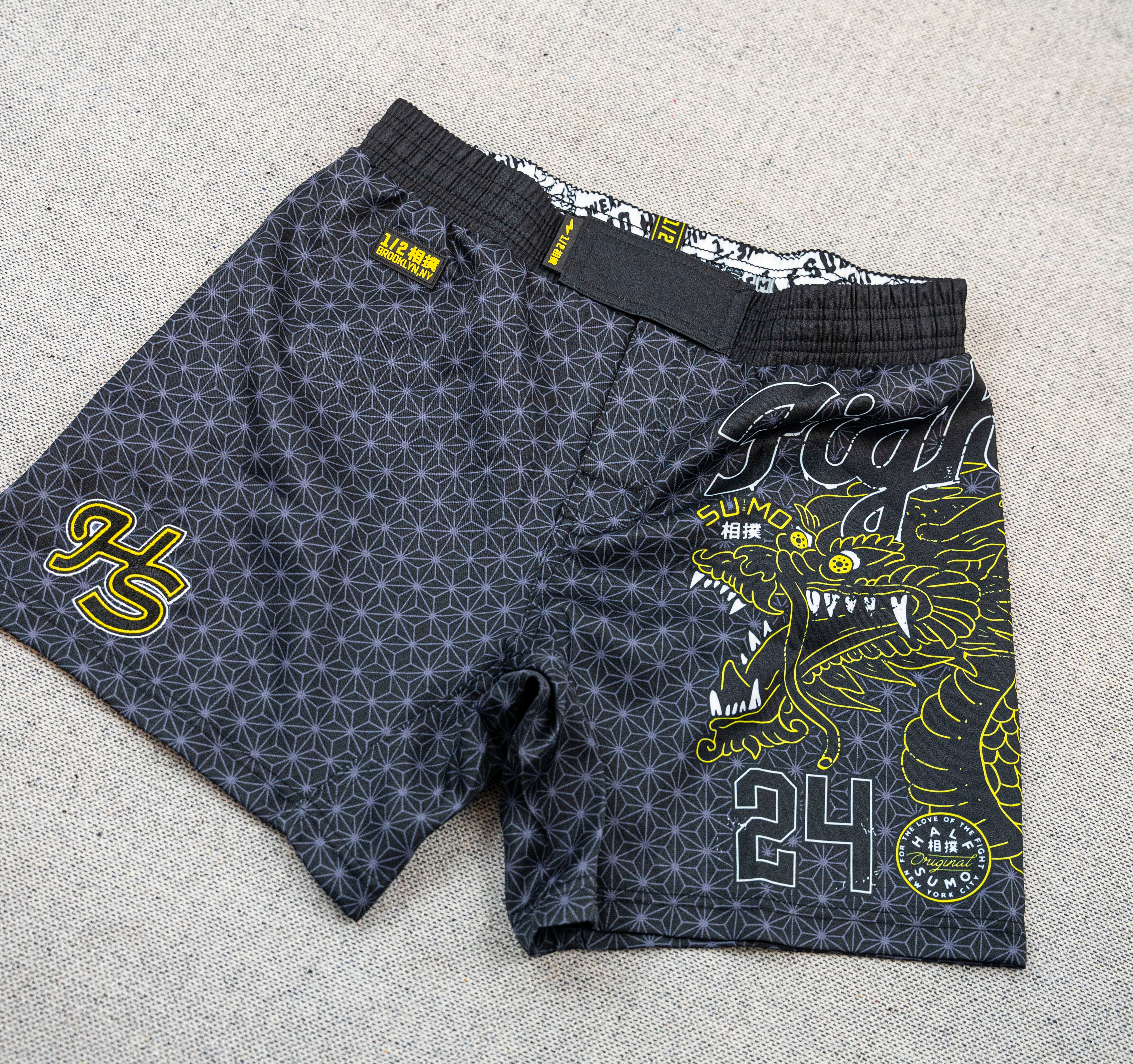 Golden Ryu Hybrid Shorts