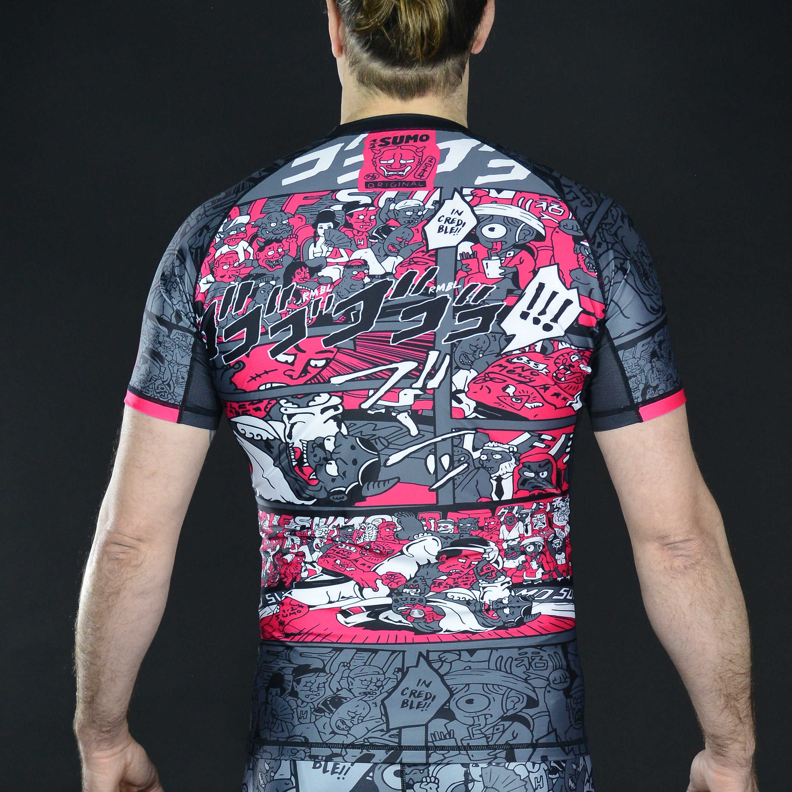 Manga Rashguard Short Sleeve – Half Sumo