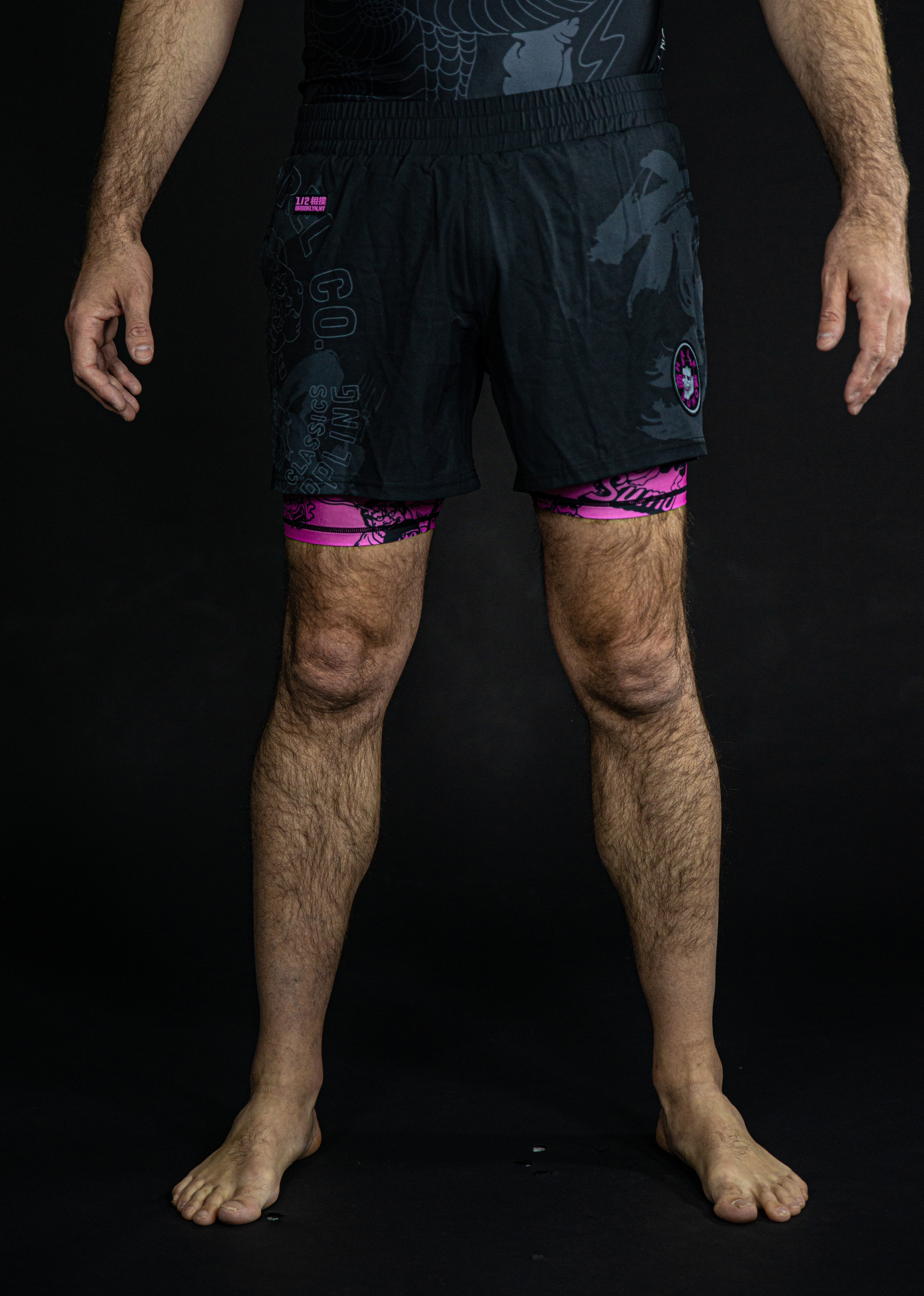 Sankaku Dual Layer Shorts – Half Sumo