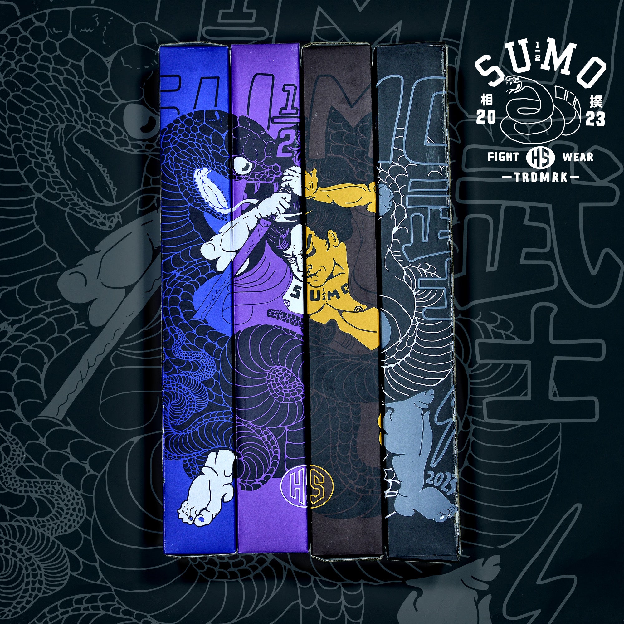 Murder Yoga Sticker Set – Half Sumo