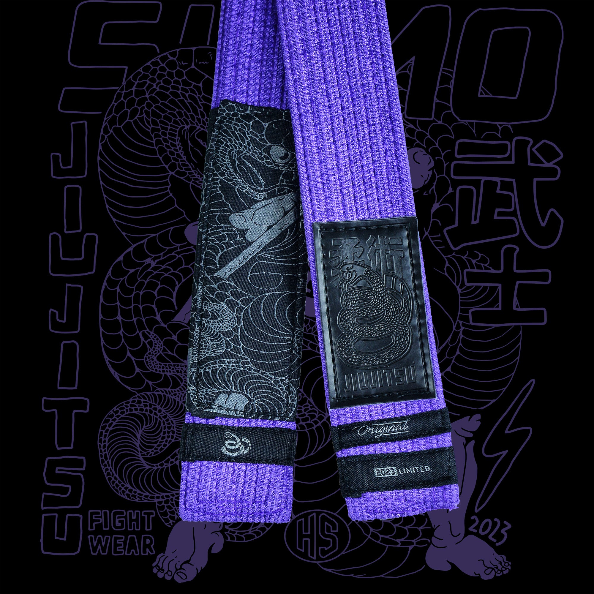 Black Mamba Premium Jiu-Jitsu Belts 2023