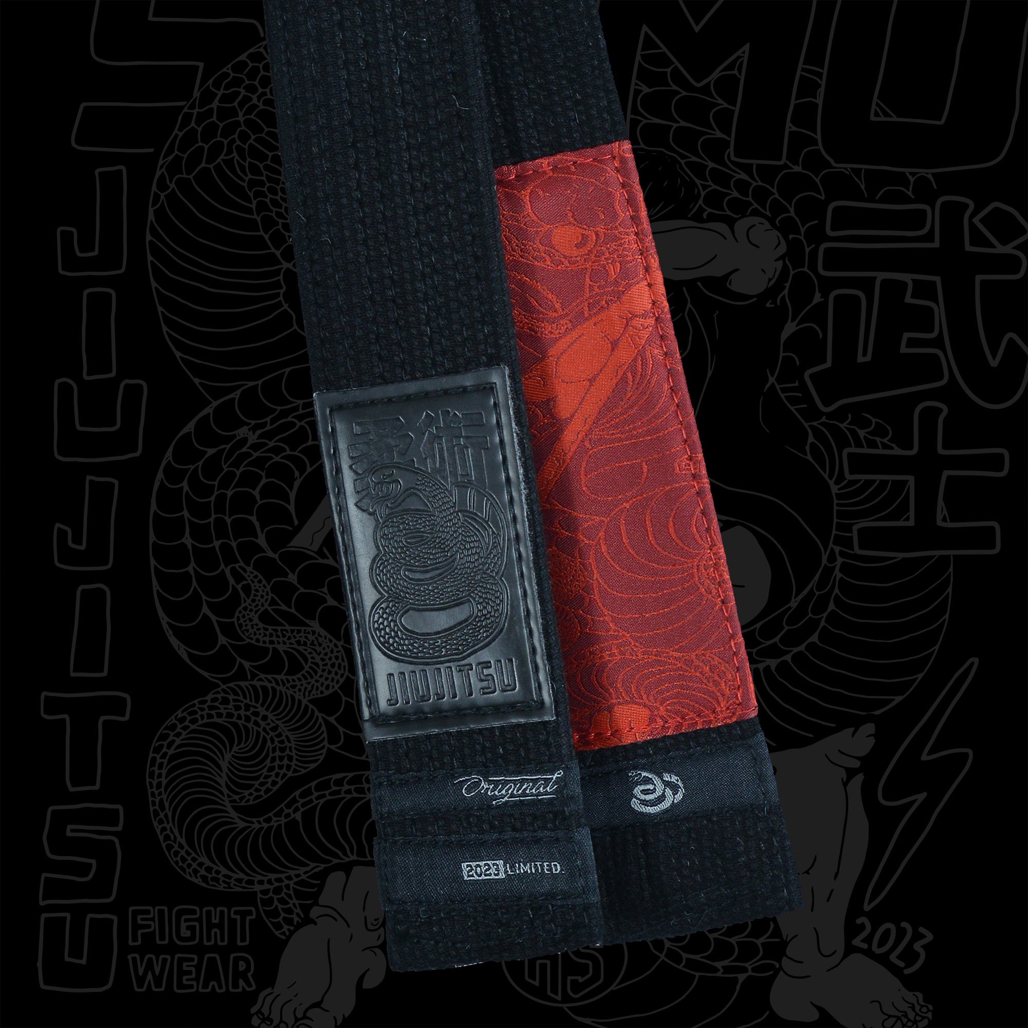 Black Mamba Premium Jiu-Jitsu Belts 2023