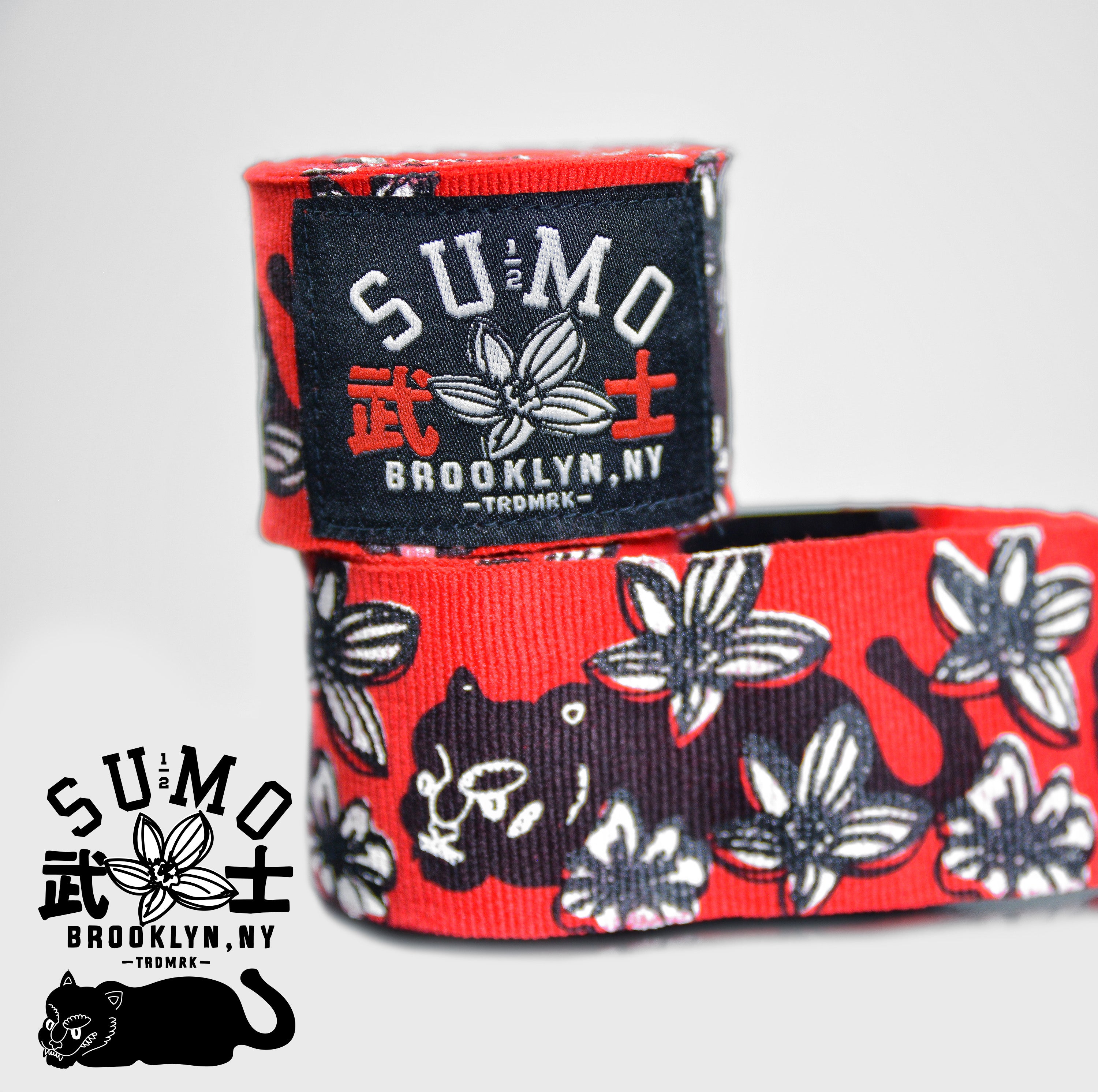 Sakura Hand Wraps – Half Sumo