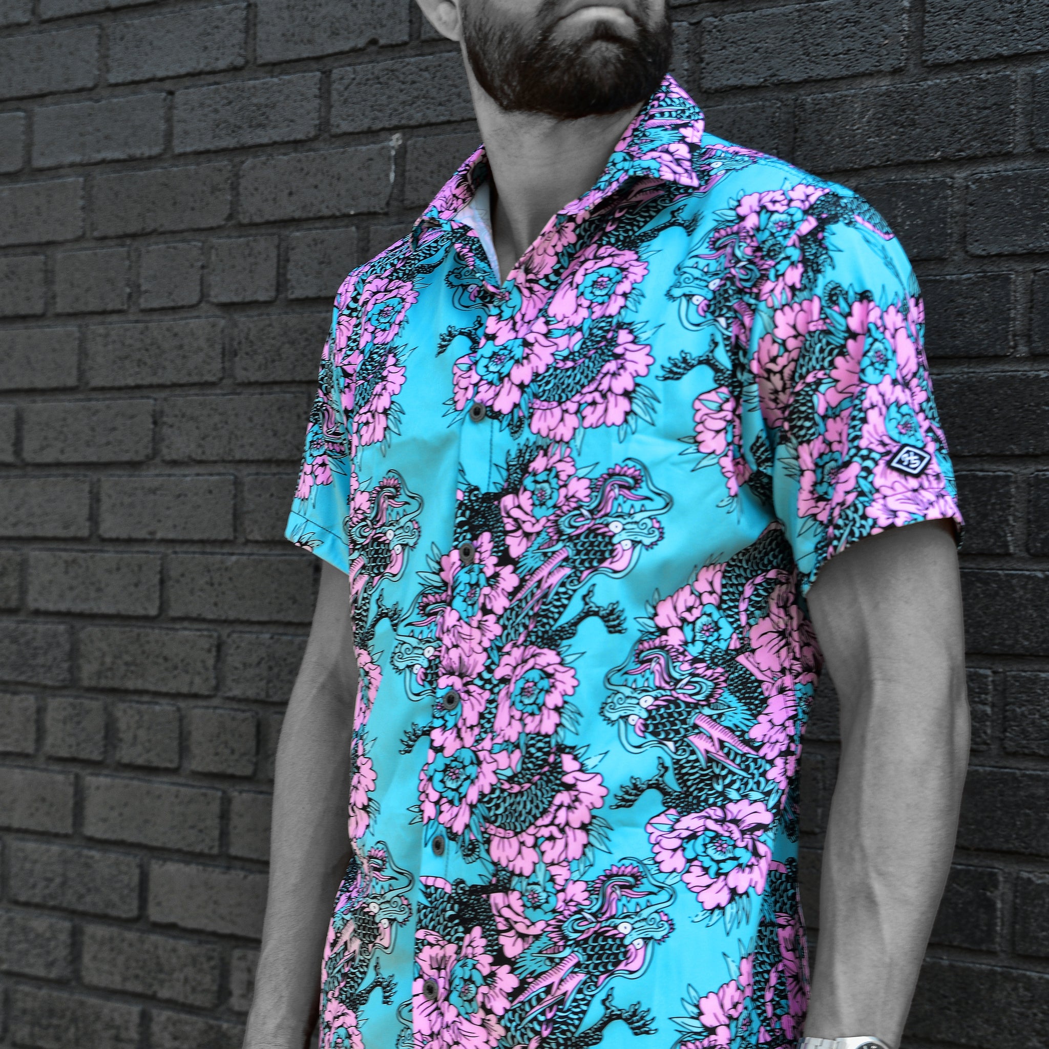 Double Dragon Tropical Shirt