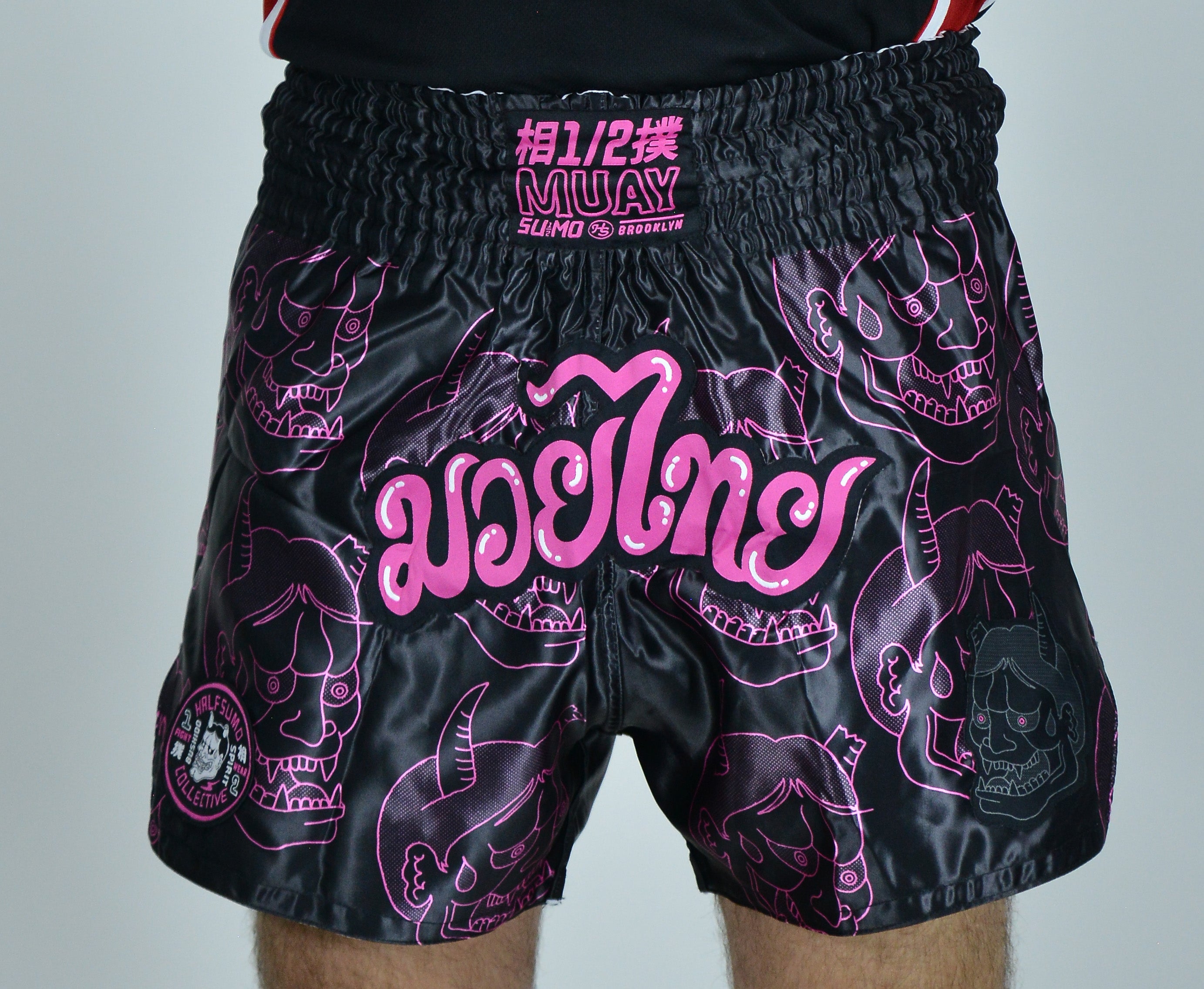 Oni Bubblegum Muay Thai Shorts