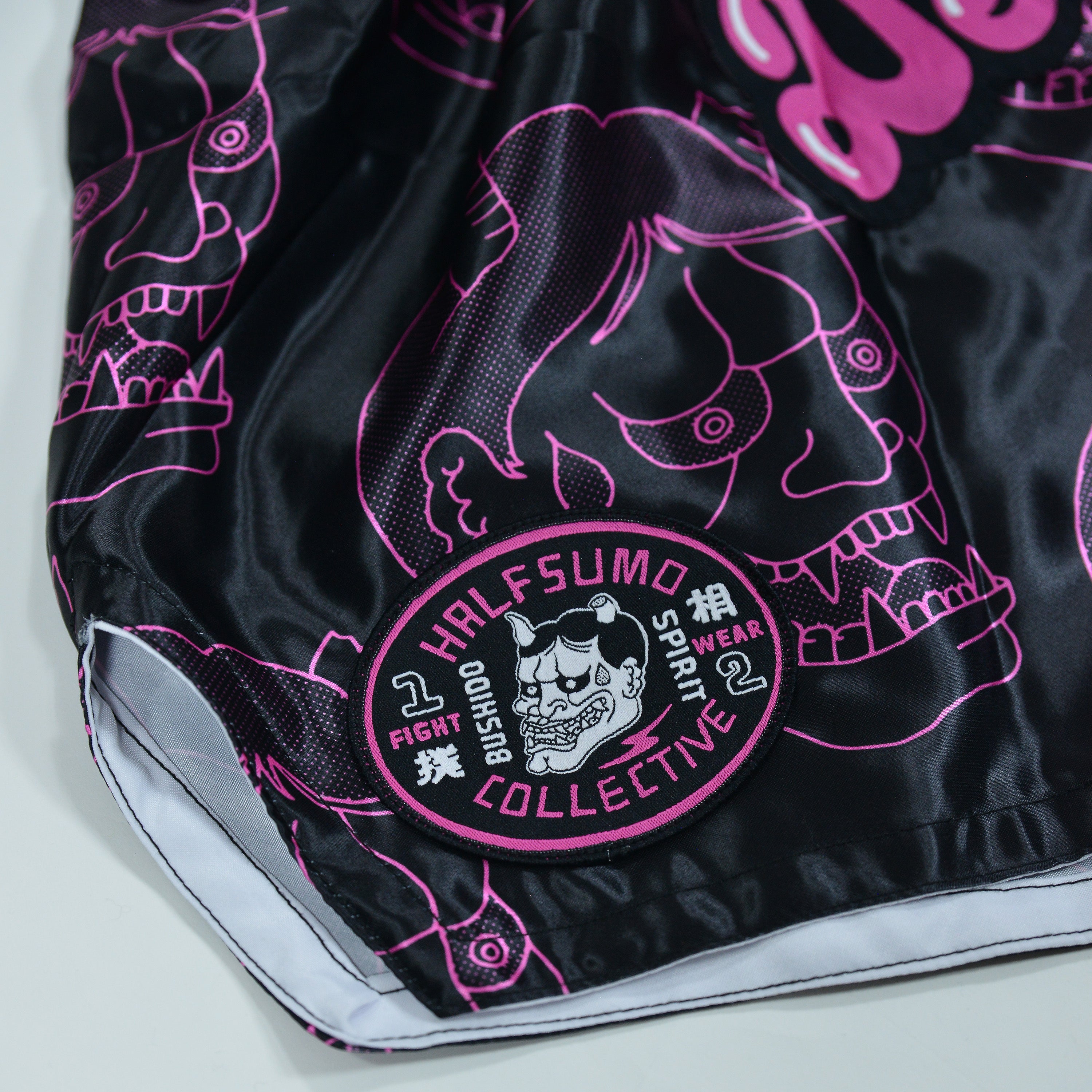 Oni Bubblegum Muay Thai Shorts