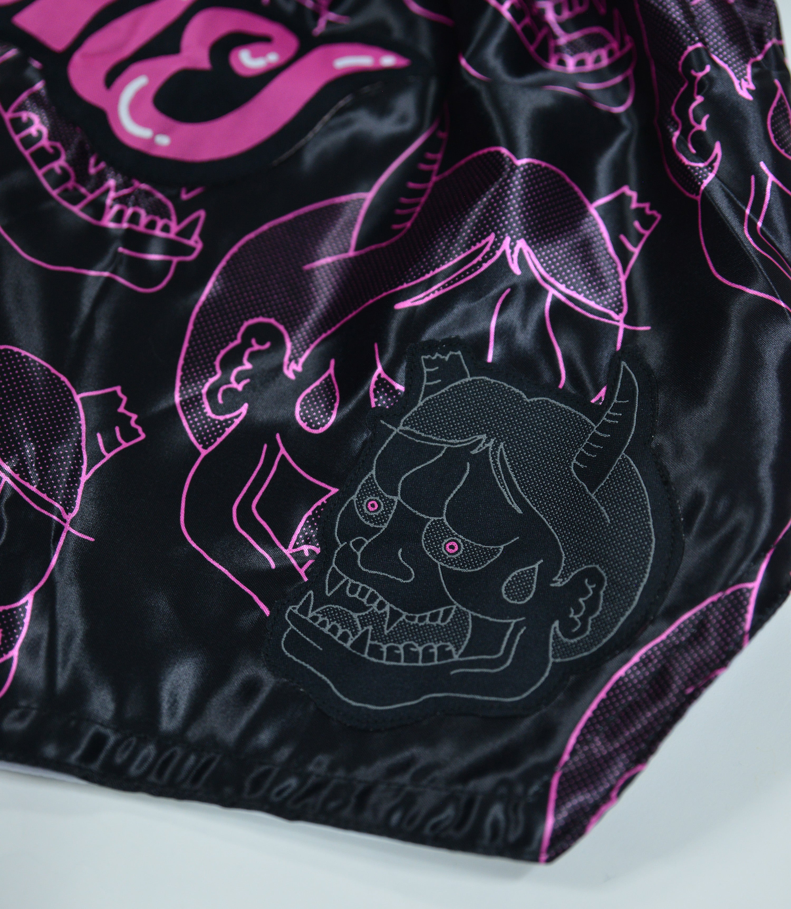 Oni Bubblegum Muay Thai Shorts