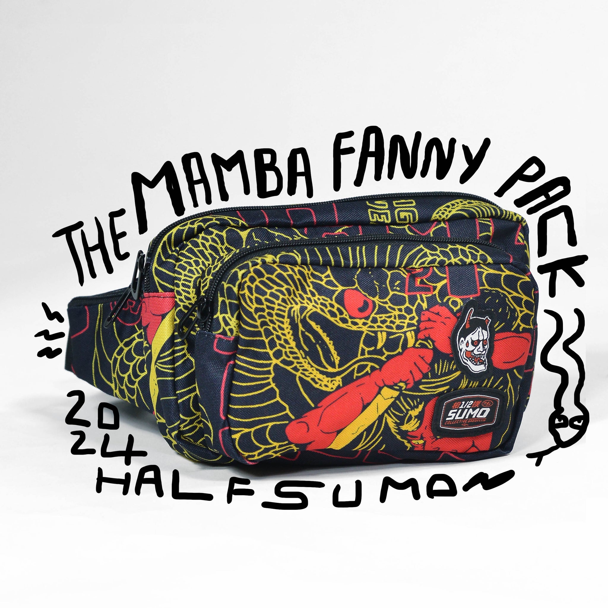 Black Mamba Belt Bag