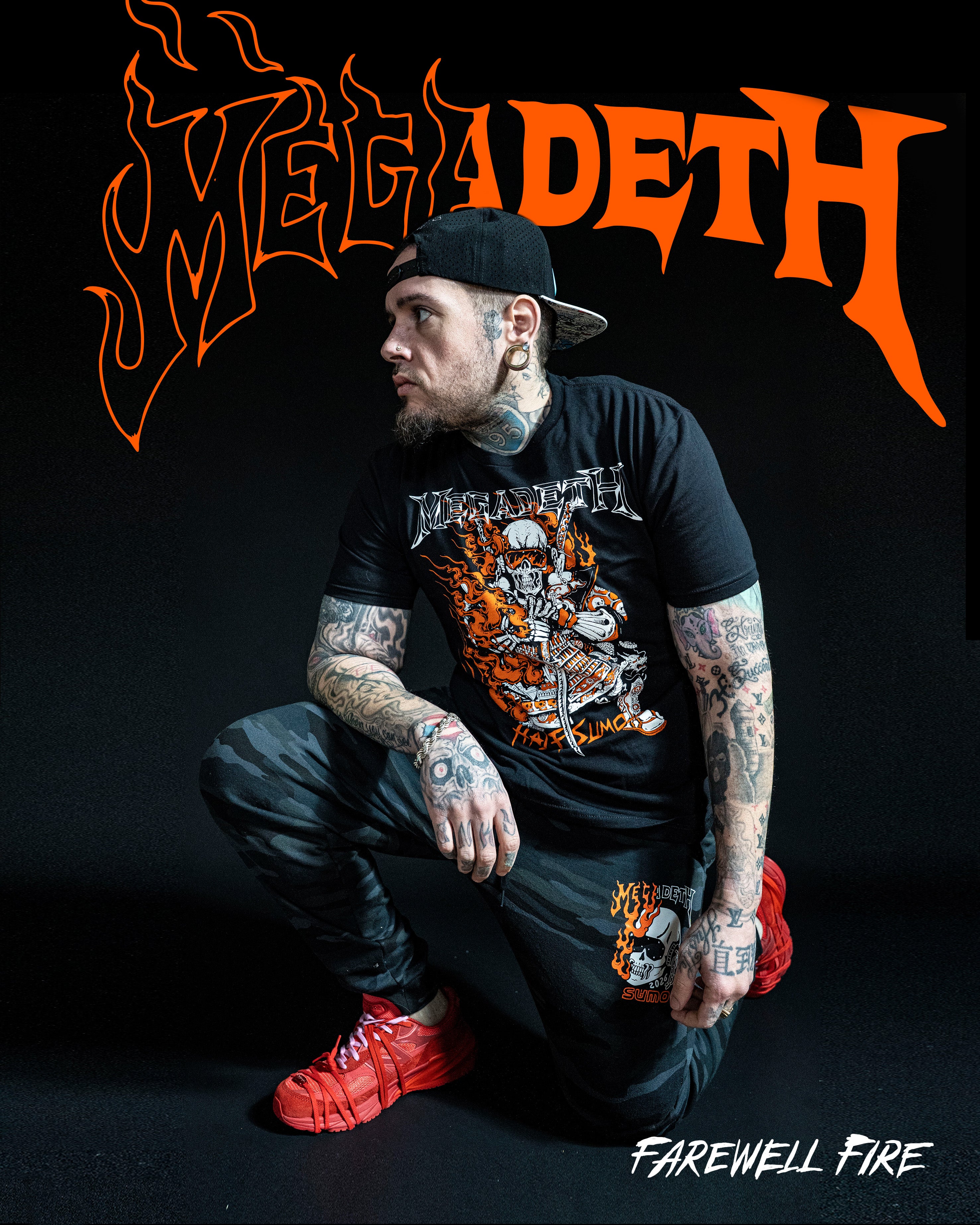 Megadeth Farewell Fire Joggers