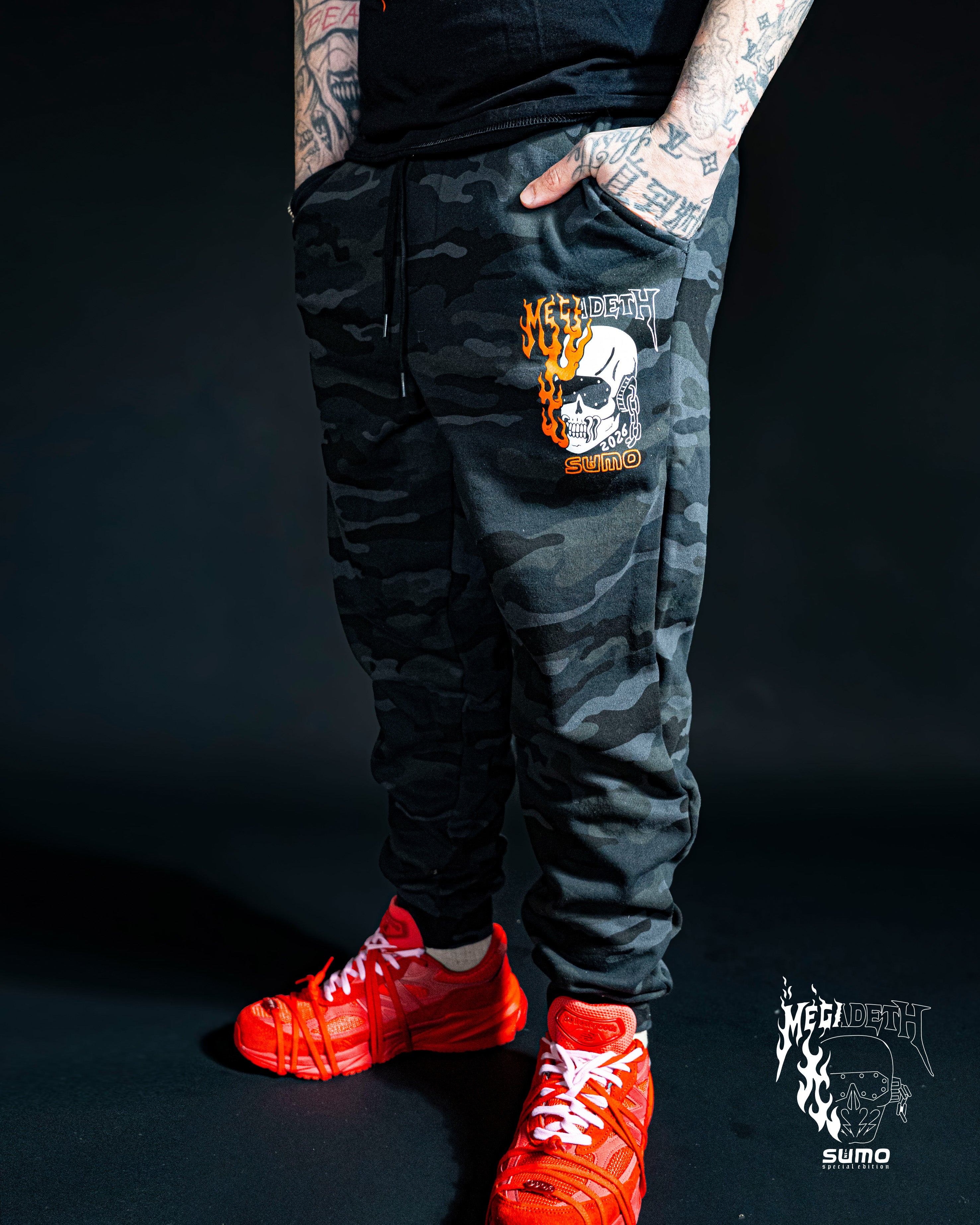 Megadeth Farewell Fire Joggers