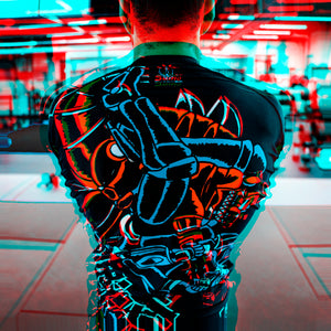 Kaiju vs Mekka Rashguard