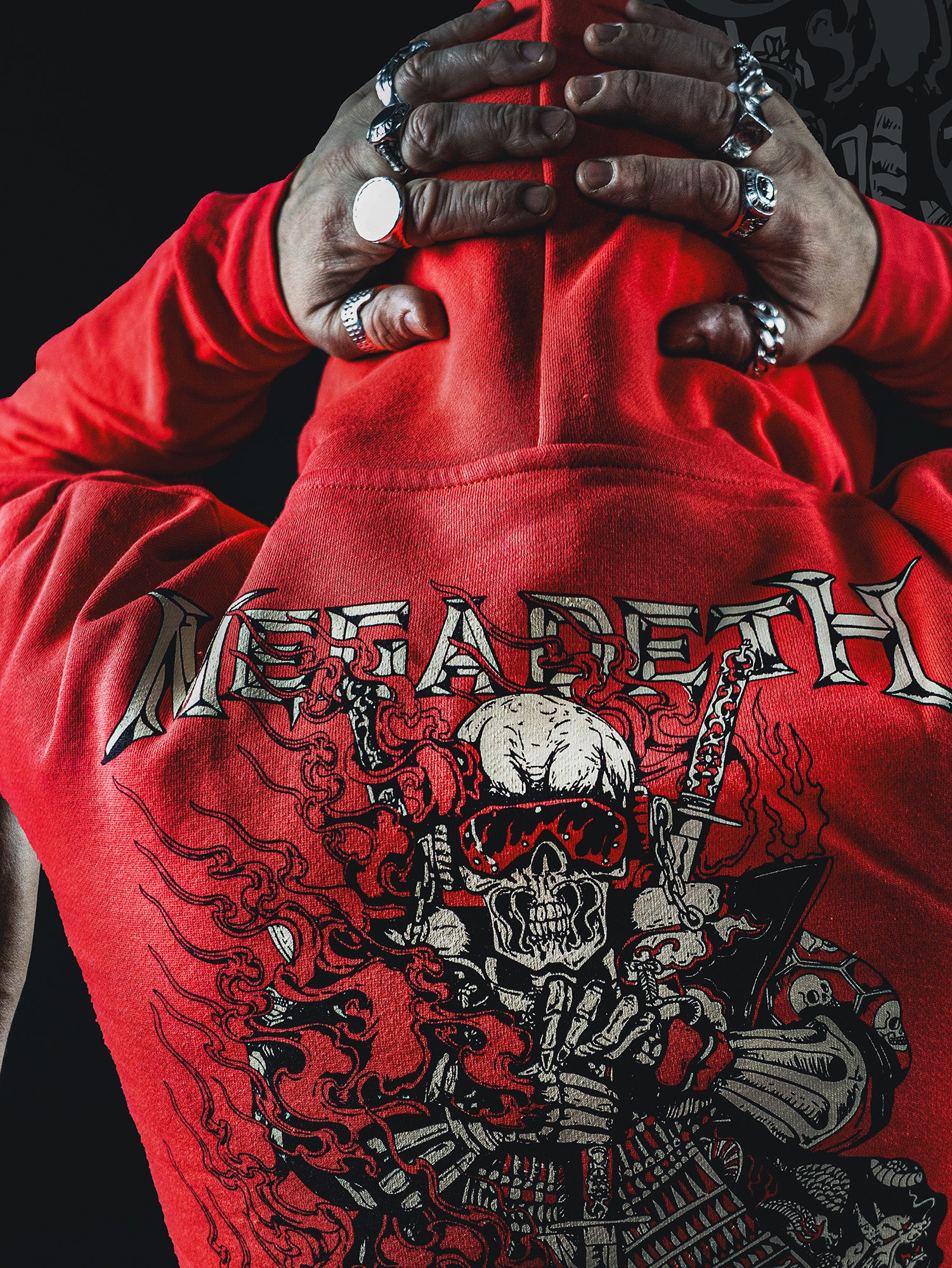 Megadeth Farewell Fire Hoodie