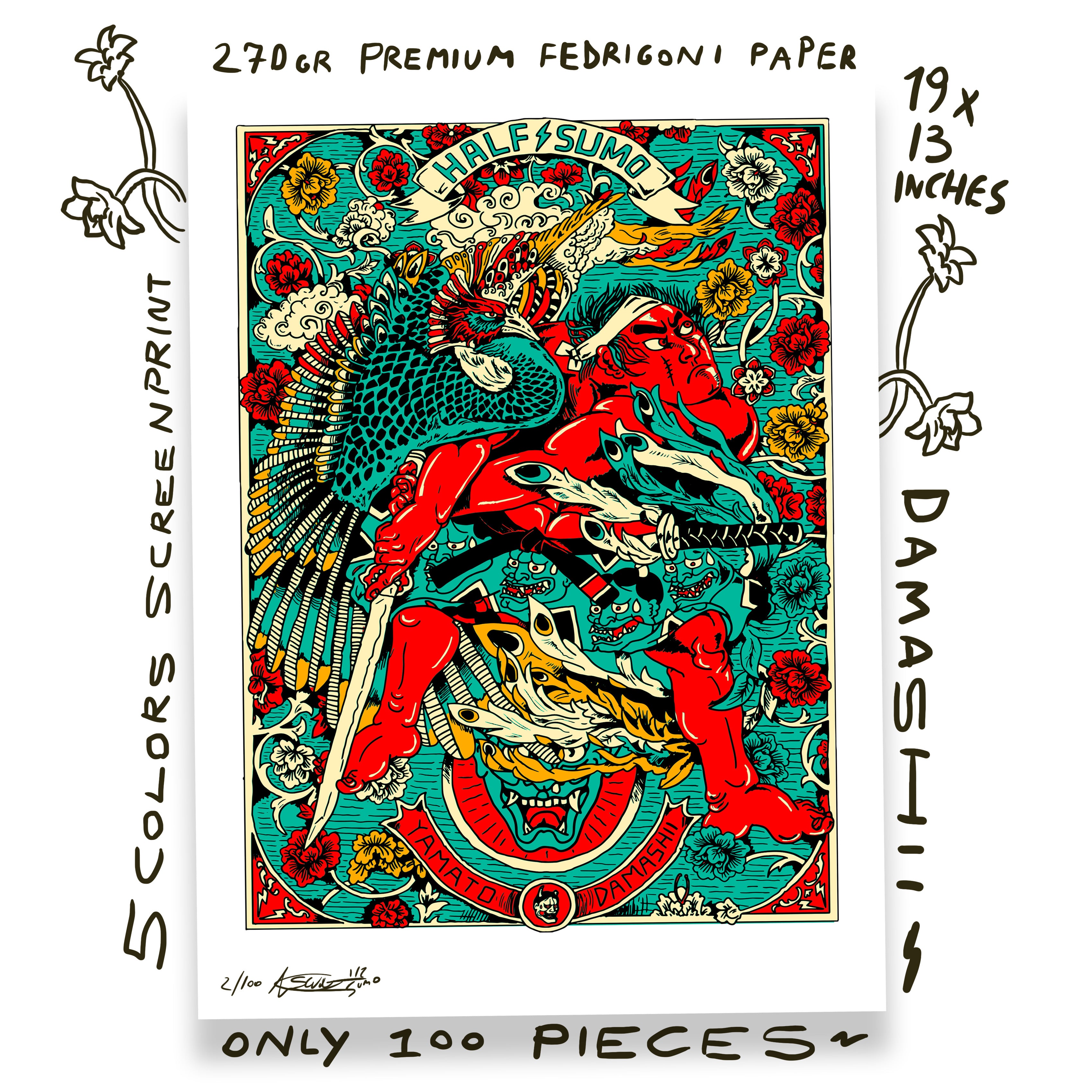 Damashi - Large Premium Print
