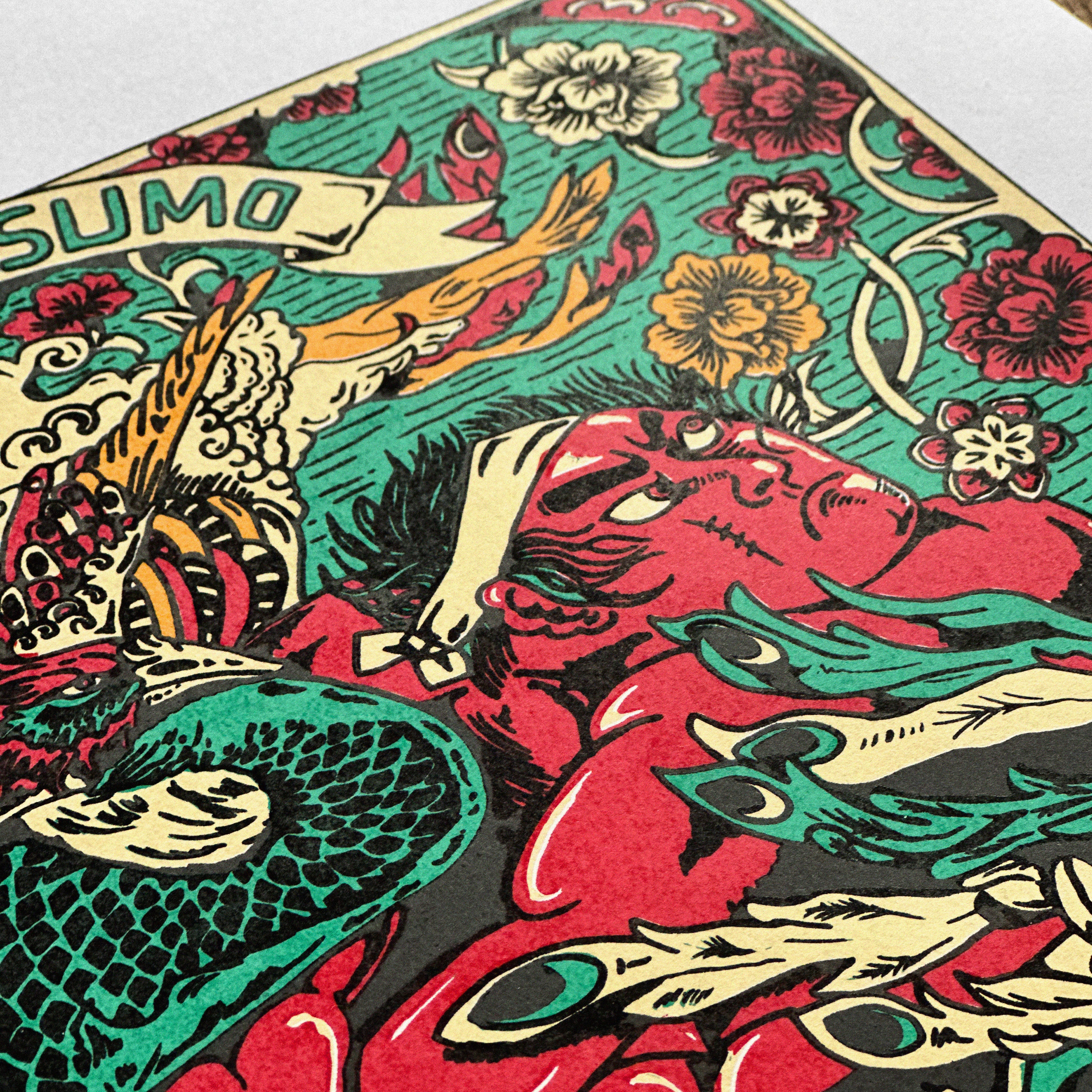 Damashi - Large Premium Print