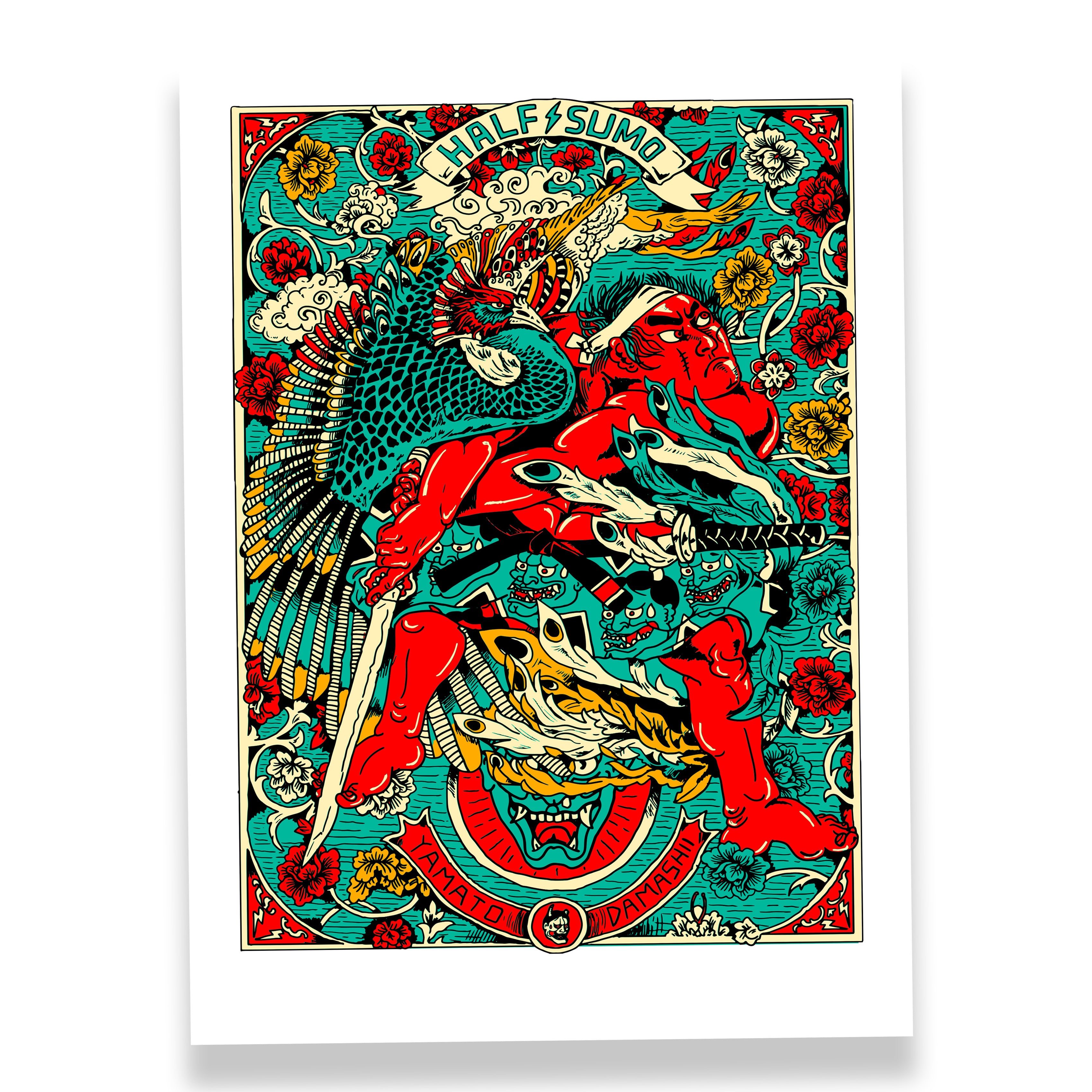 Damashi - Large Premium Print