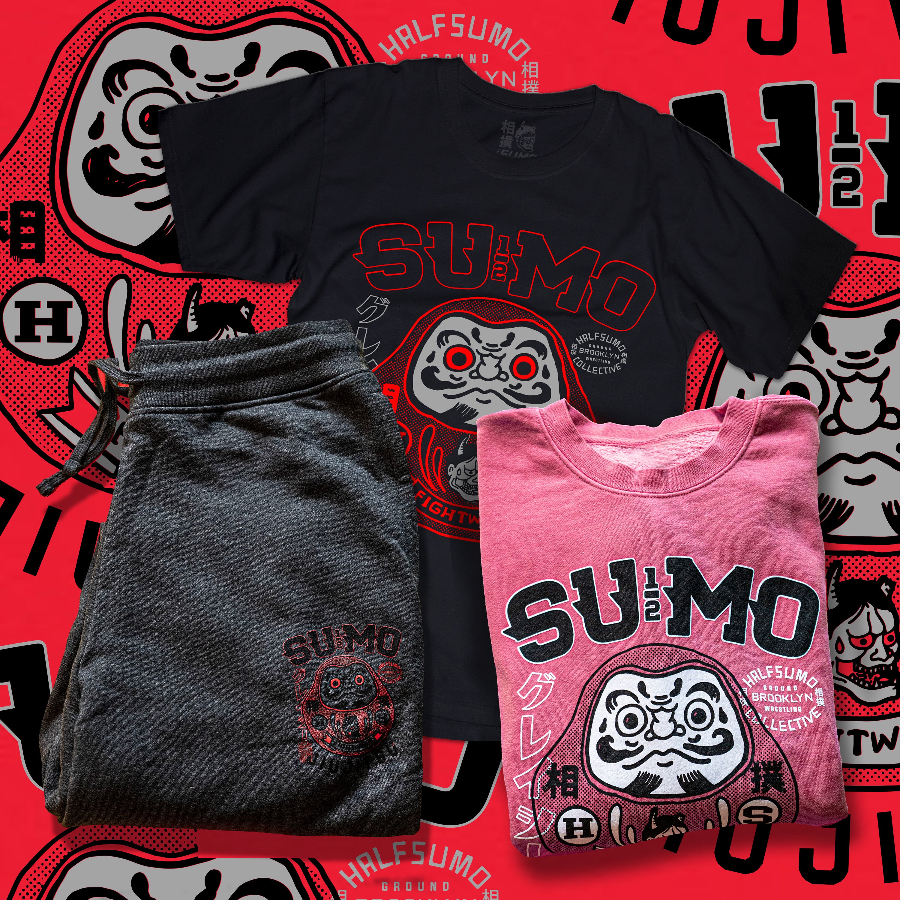 Daruma Spats – Half Sumo