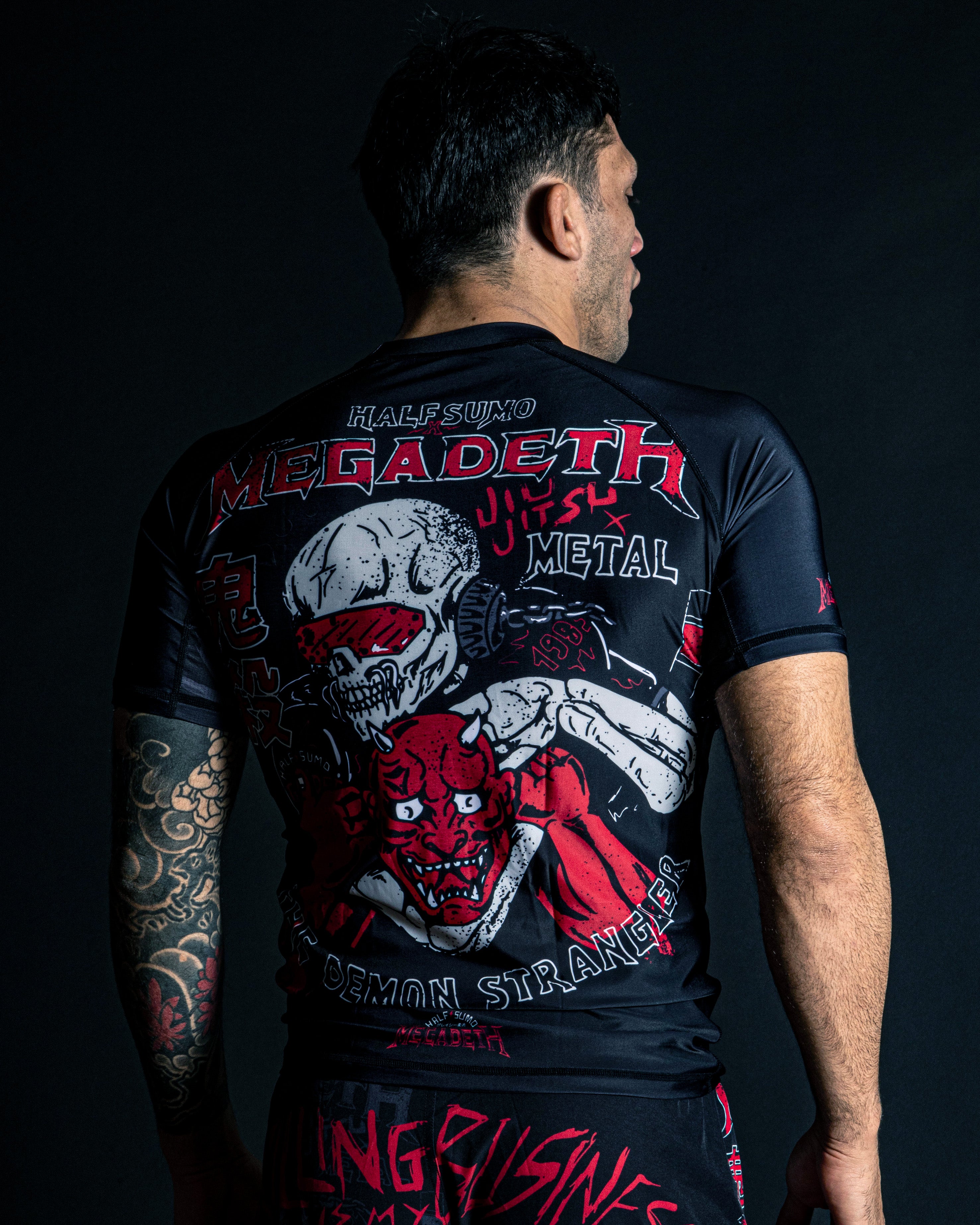 Megadeth Demon Strangler Rashguard