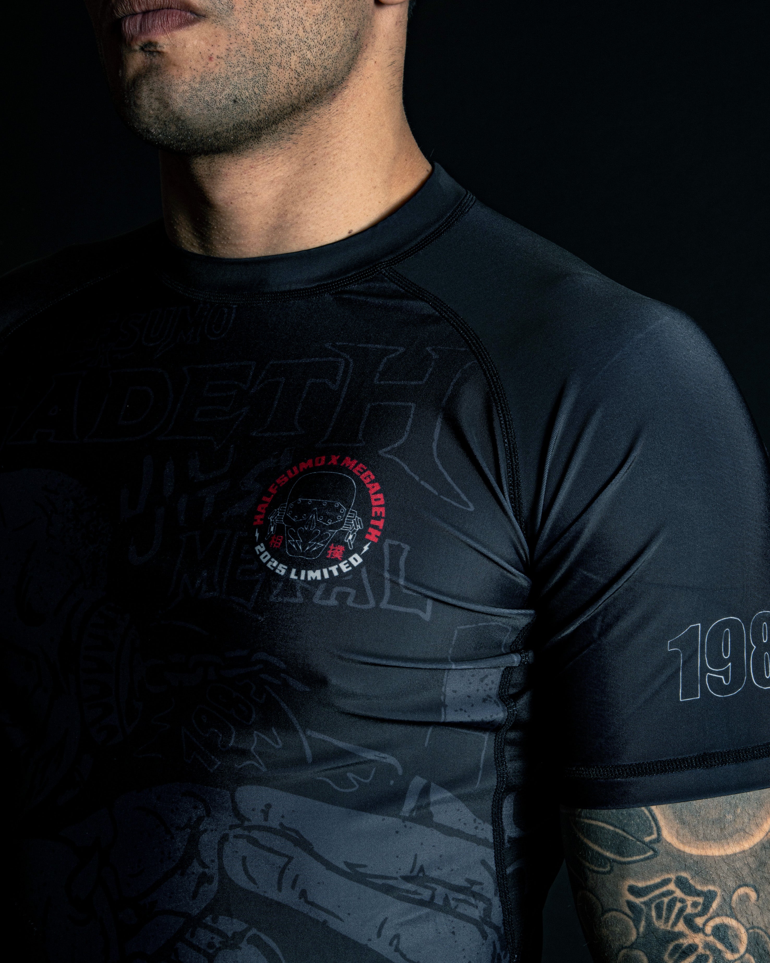 Megadeth Demon Strangler Rashguard