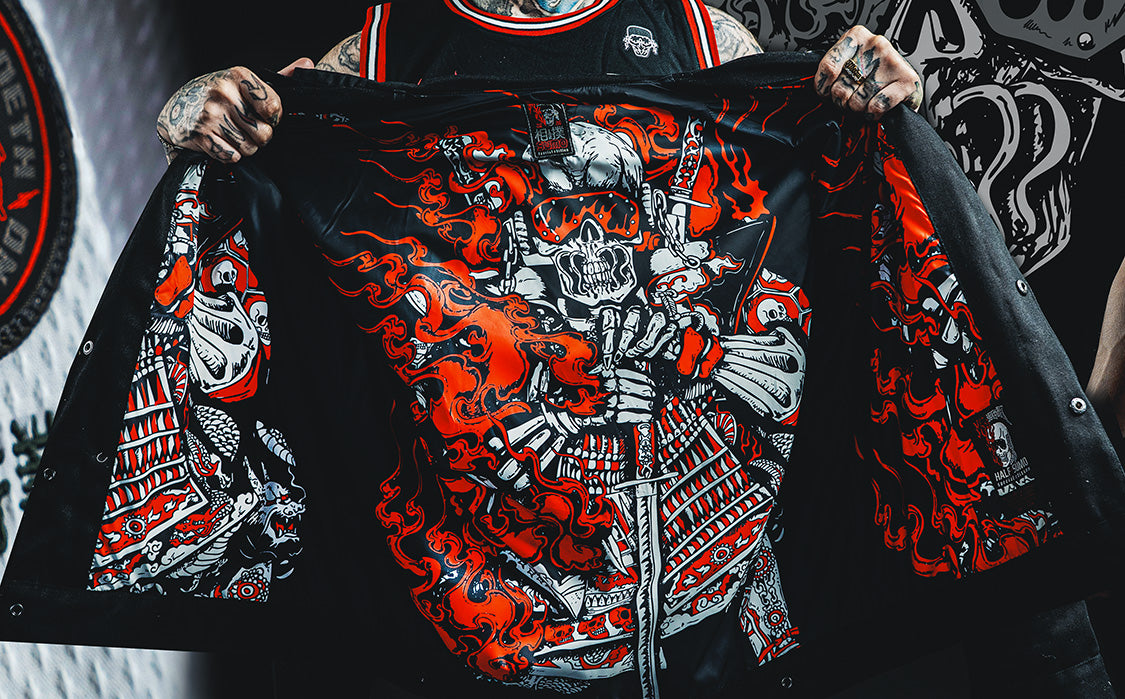Megadeth Farewell Fire Denim Jacket
