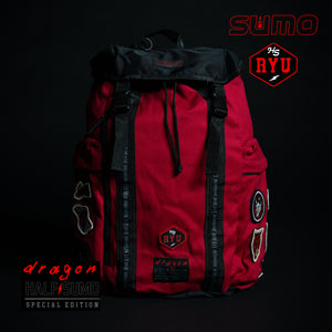 Ryu Pearl Weave Backpack Red