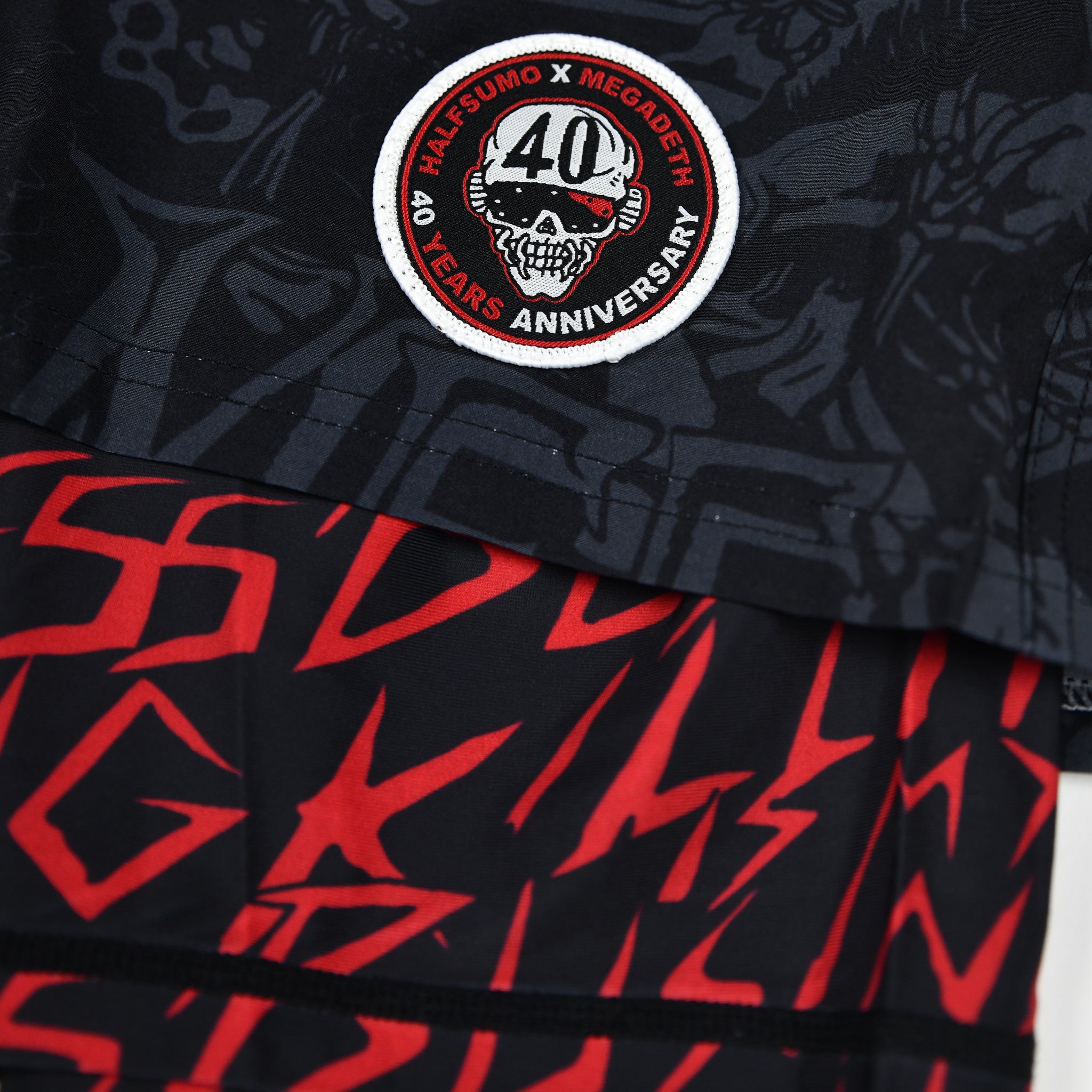 Megadeth Dual Layer Shorts