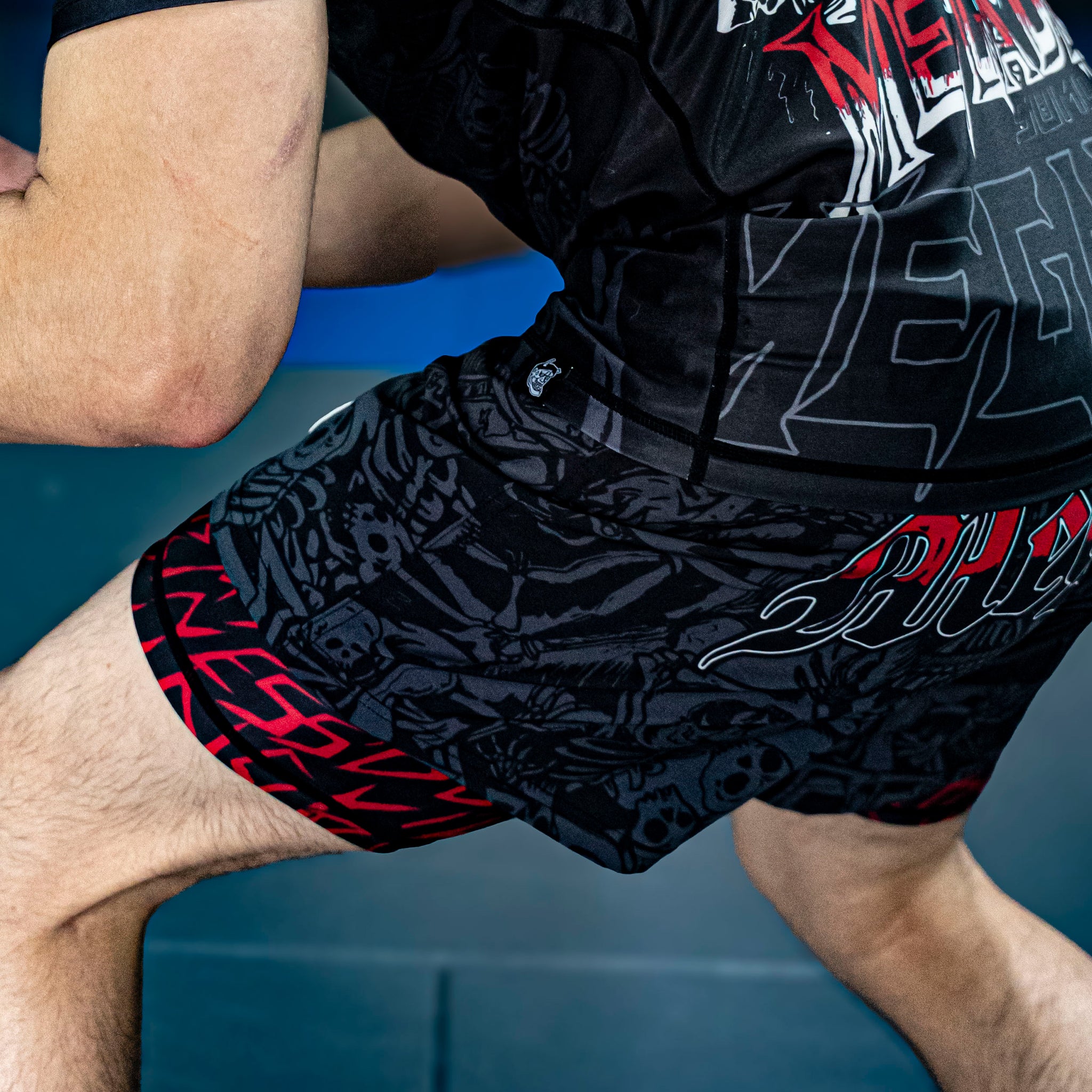 Megadeth Dual Layer Shorts