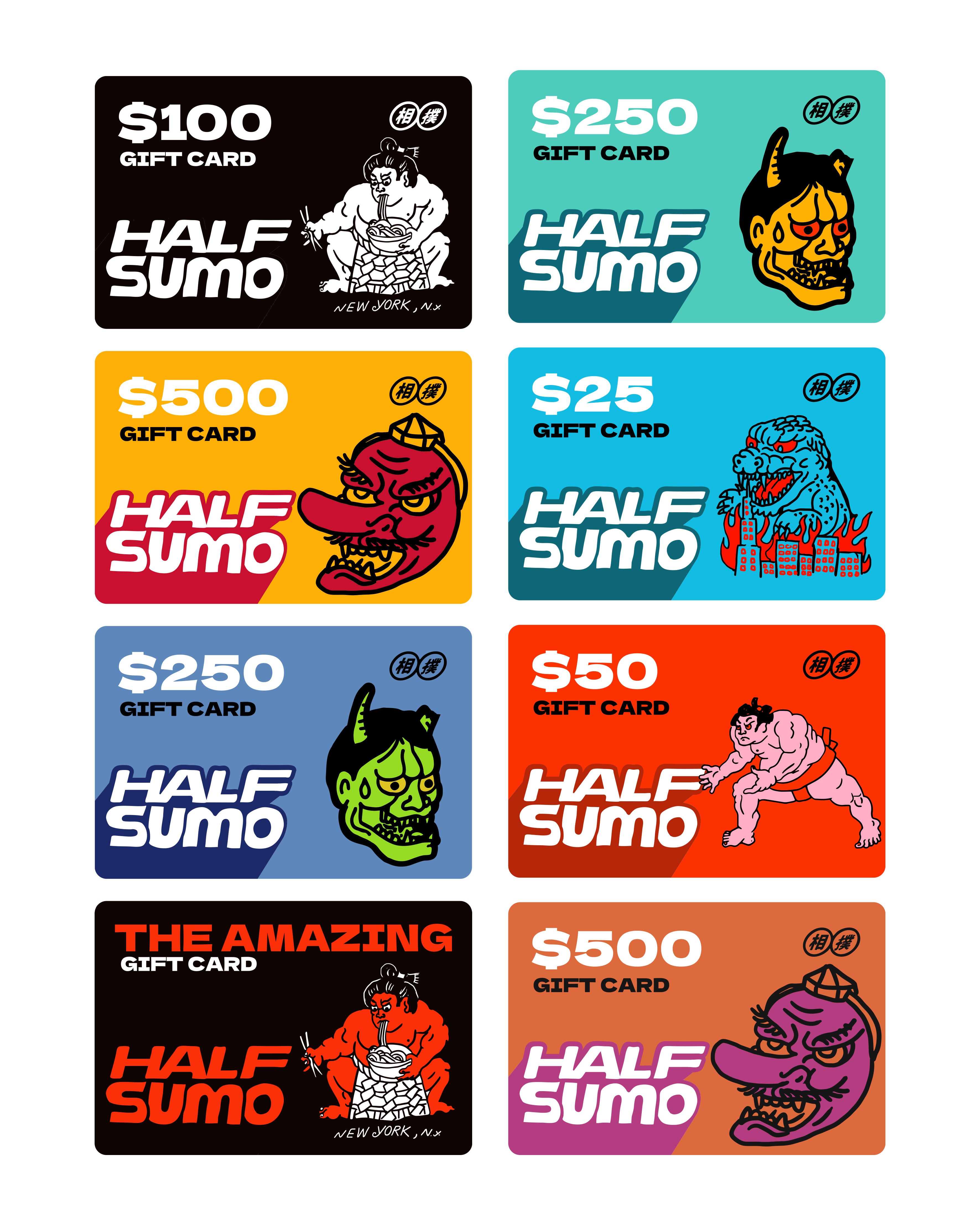 1/2 Sumo Digital Gift Card