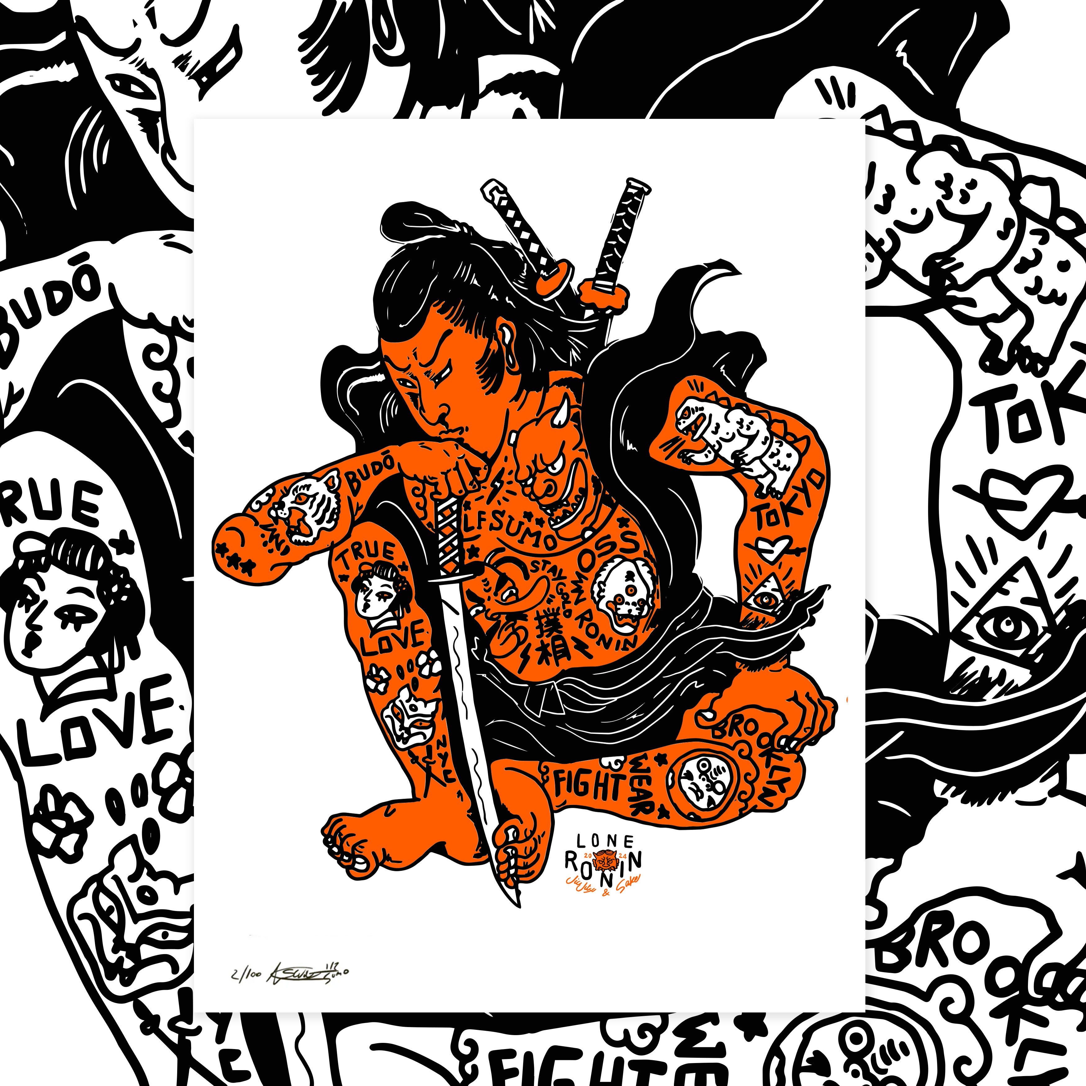 Lone Ronin - Print