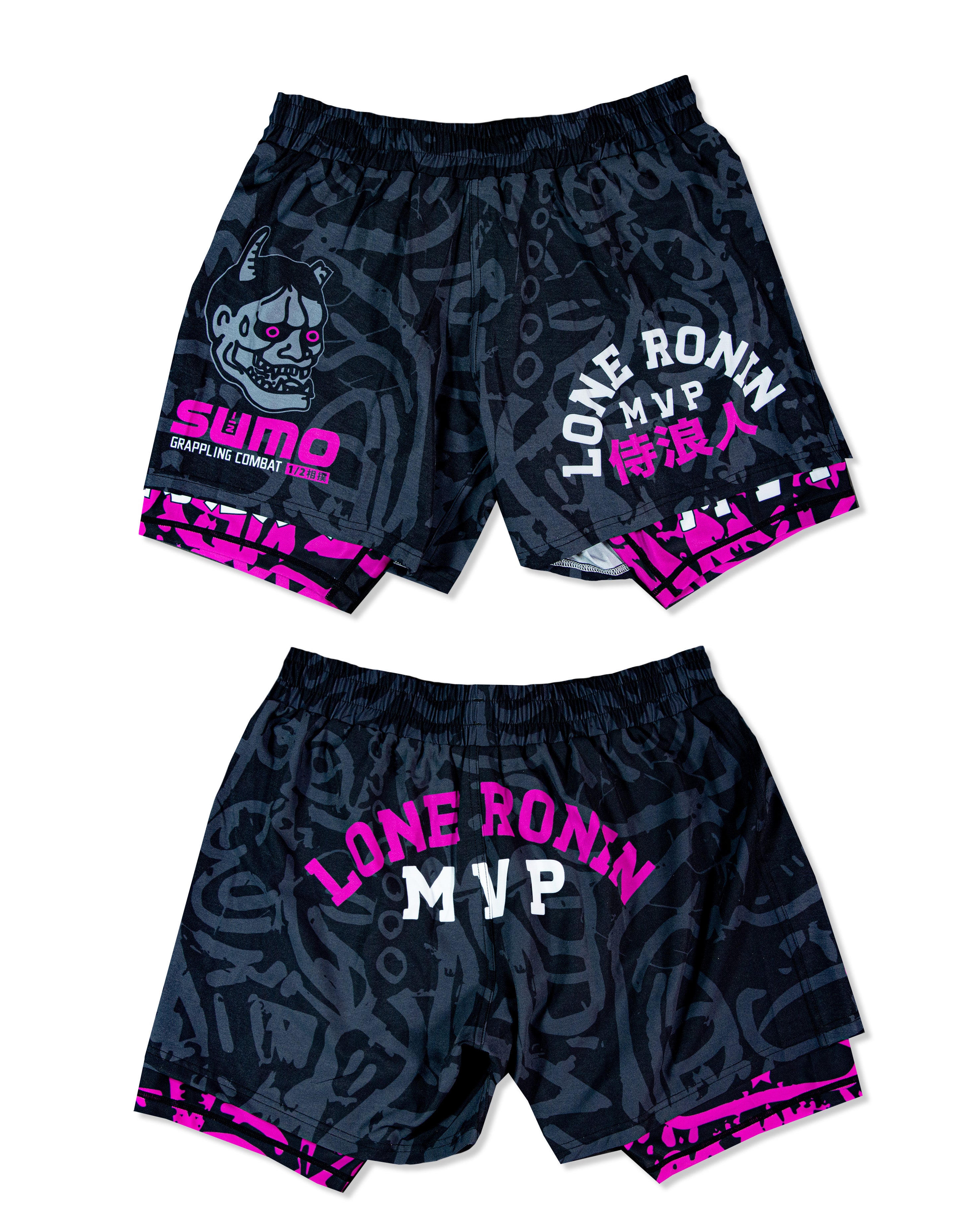 HS x MVP “Lone Ronin” Dual Layer Shorts