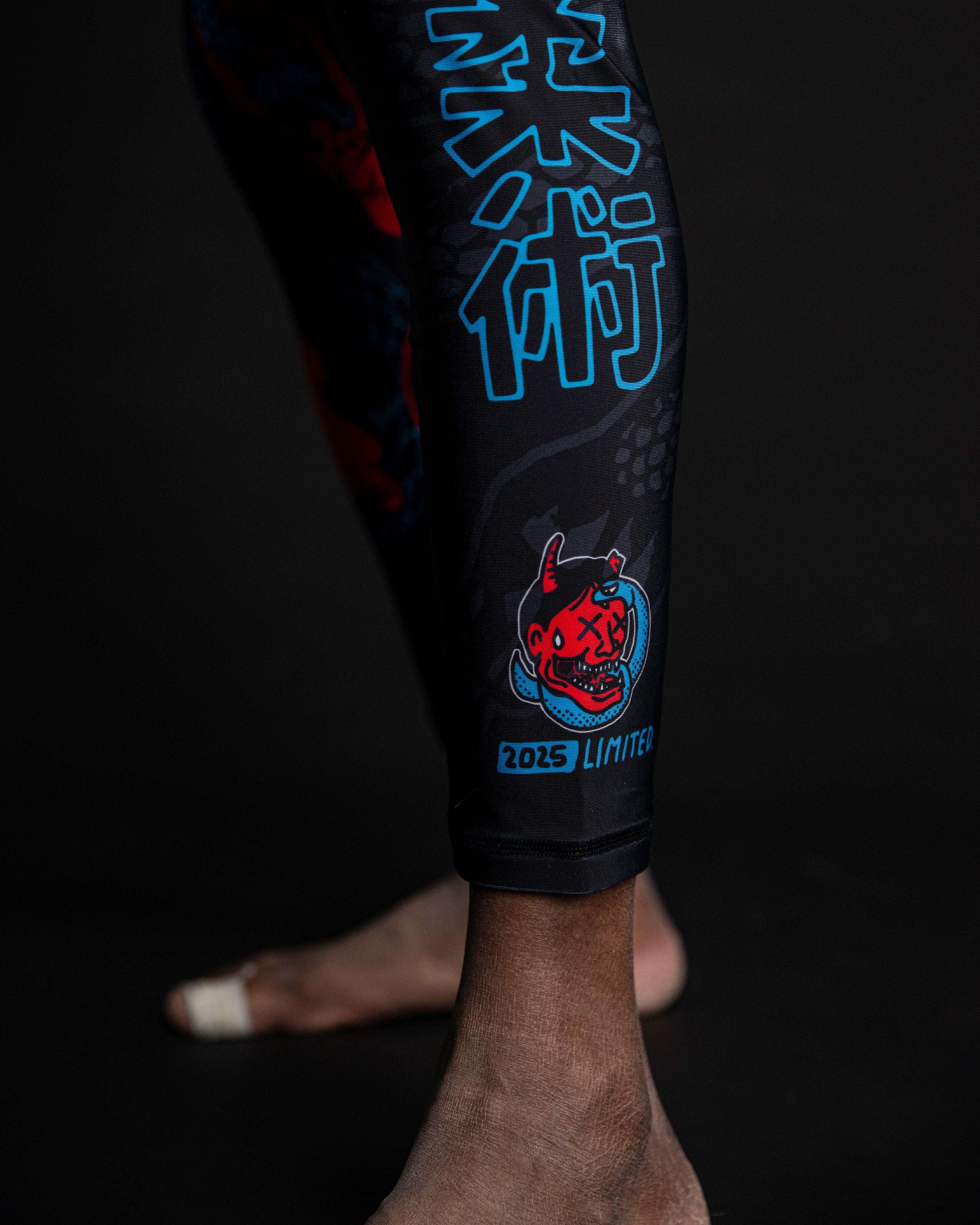 Black Mamba Neon Spats