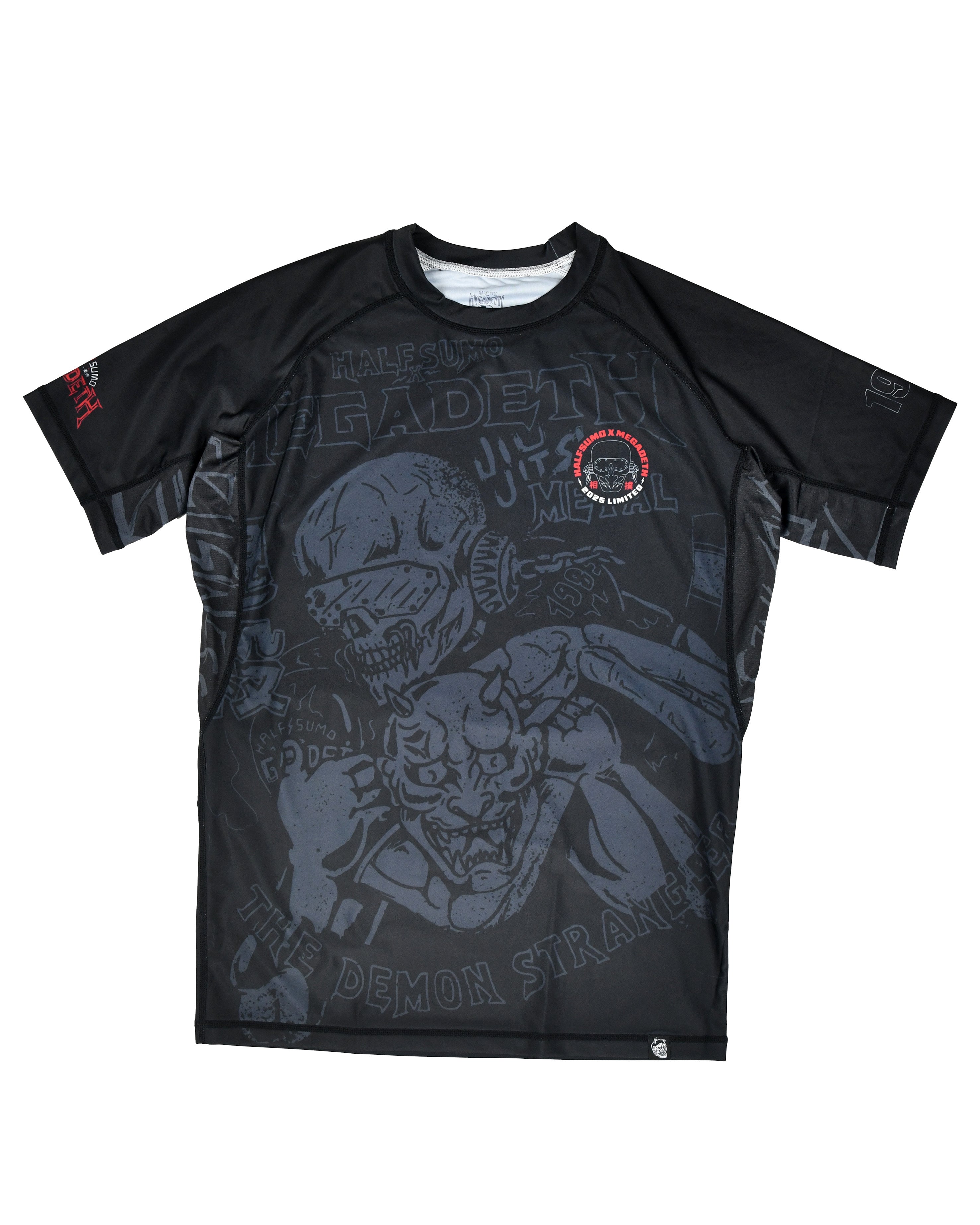 Megadeth Demon Strangler Rashguard