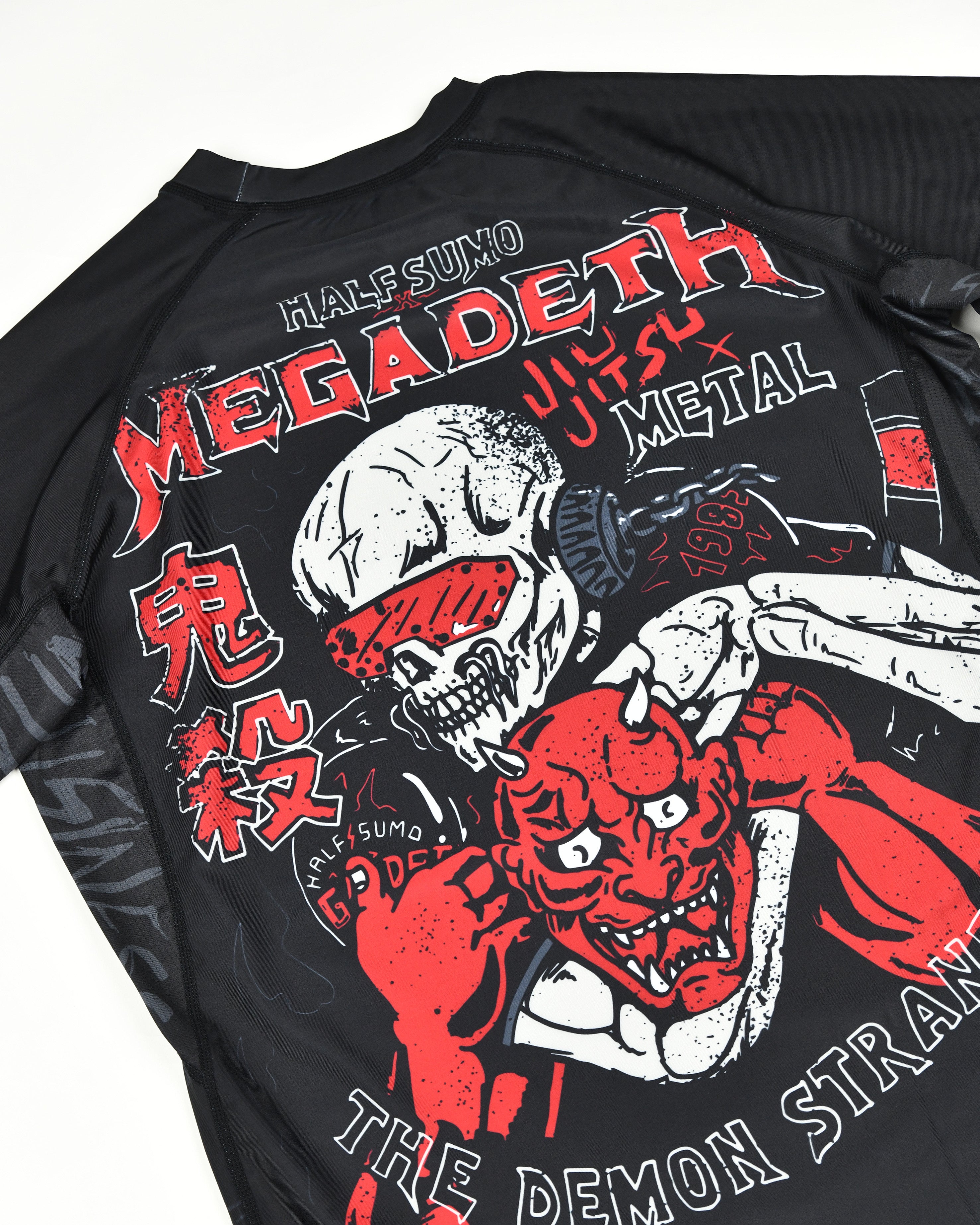 Megadeth Demon Strangler Rashguard