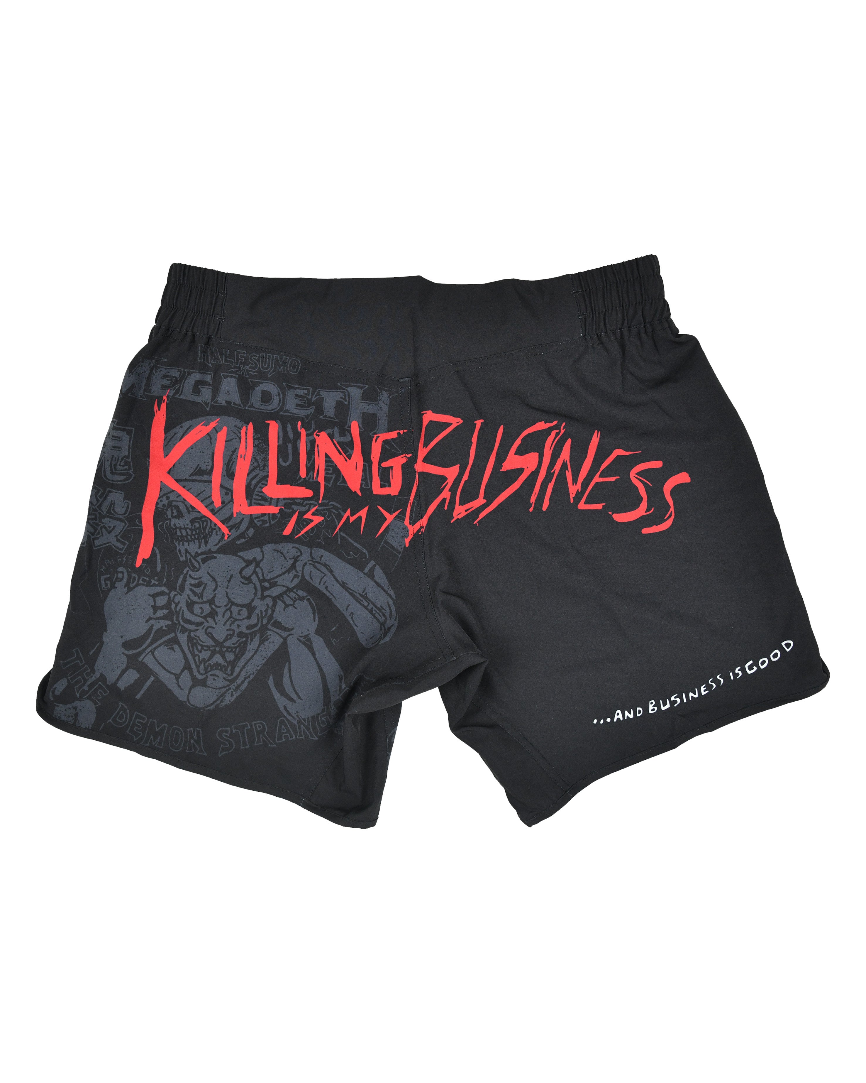 Megadeth Demon Strangler Grappling Shorts