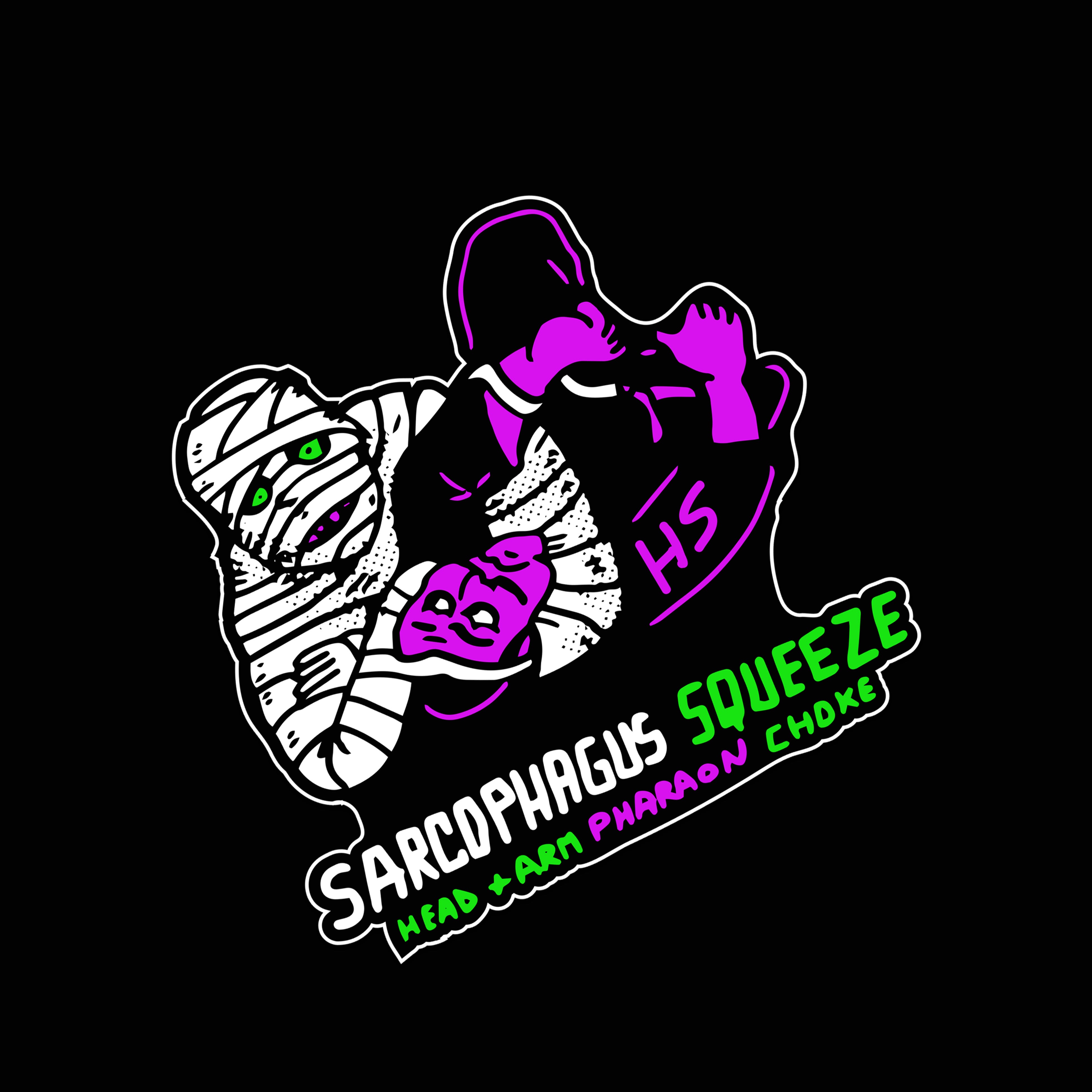 Nightmare On The Mats Sticker Set