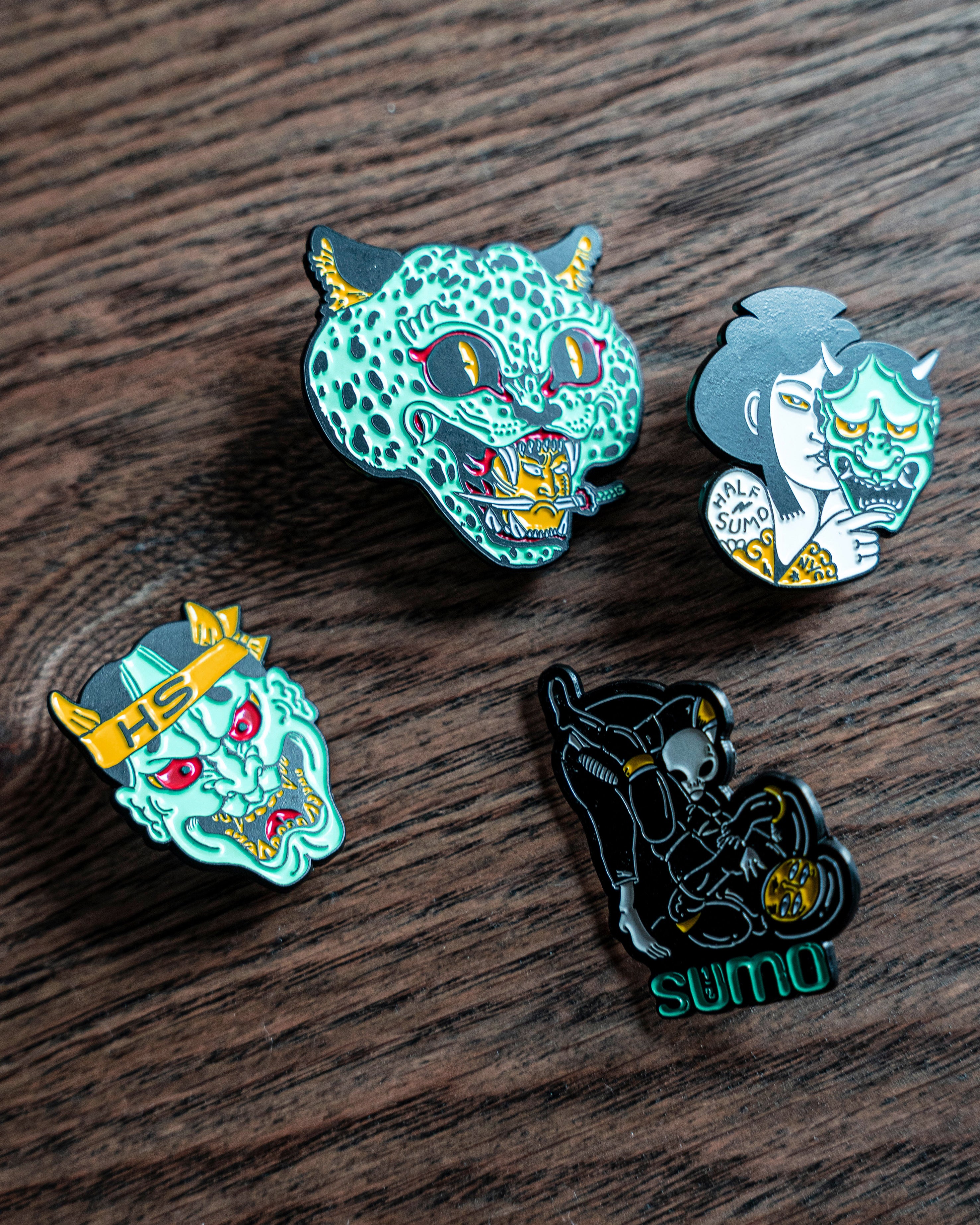 Midori Pin Set