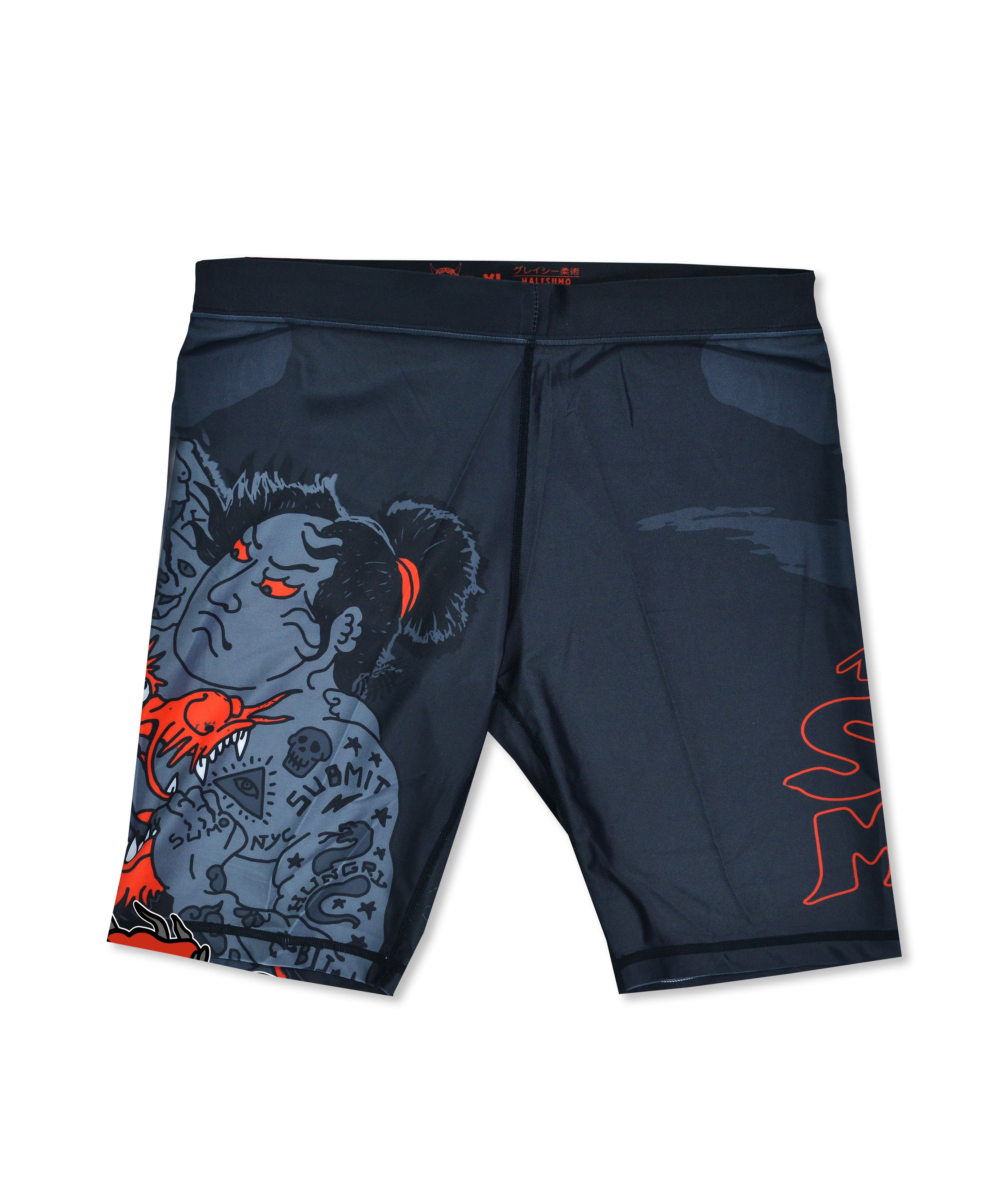 【mnem】Pve Stud Shorts Gaara Shippuden 2-in-1 Performance Shorts | Anime Ape