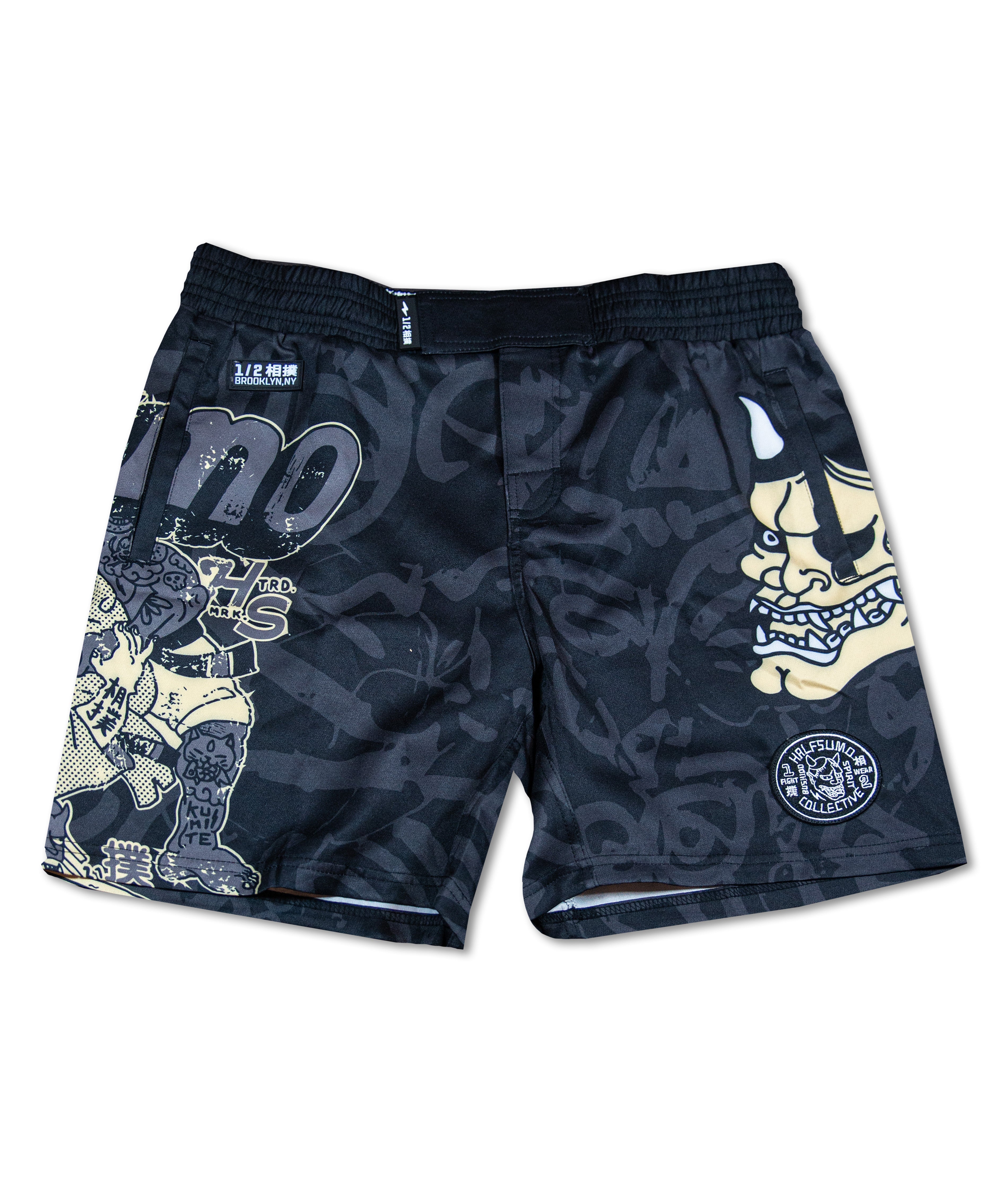 MMA(MOUNTAIN MARTIAL ATRTS) 7-pockets Run Shorts V7.5 (Beige