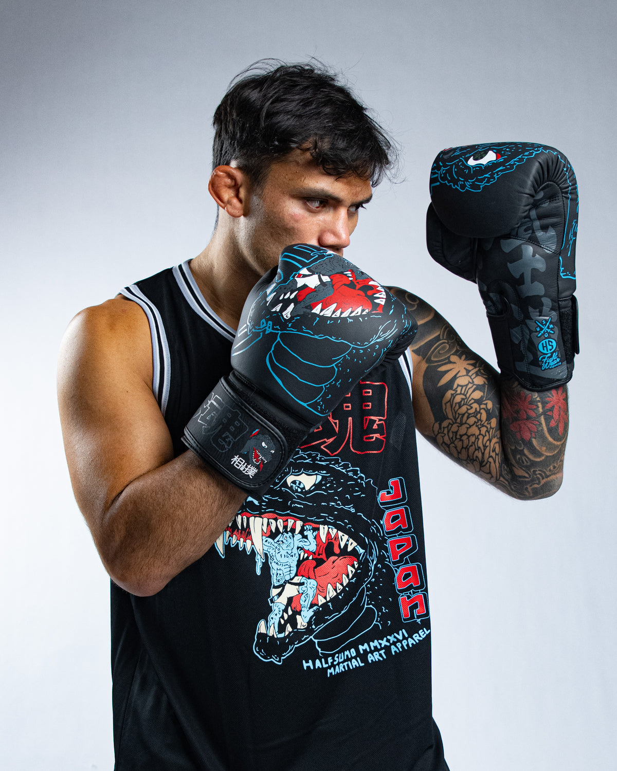 Bukon Neon Boxing Gloves