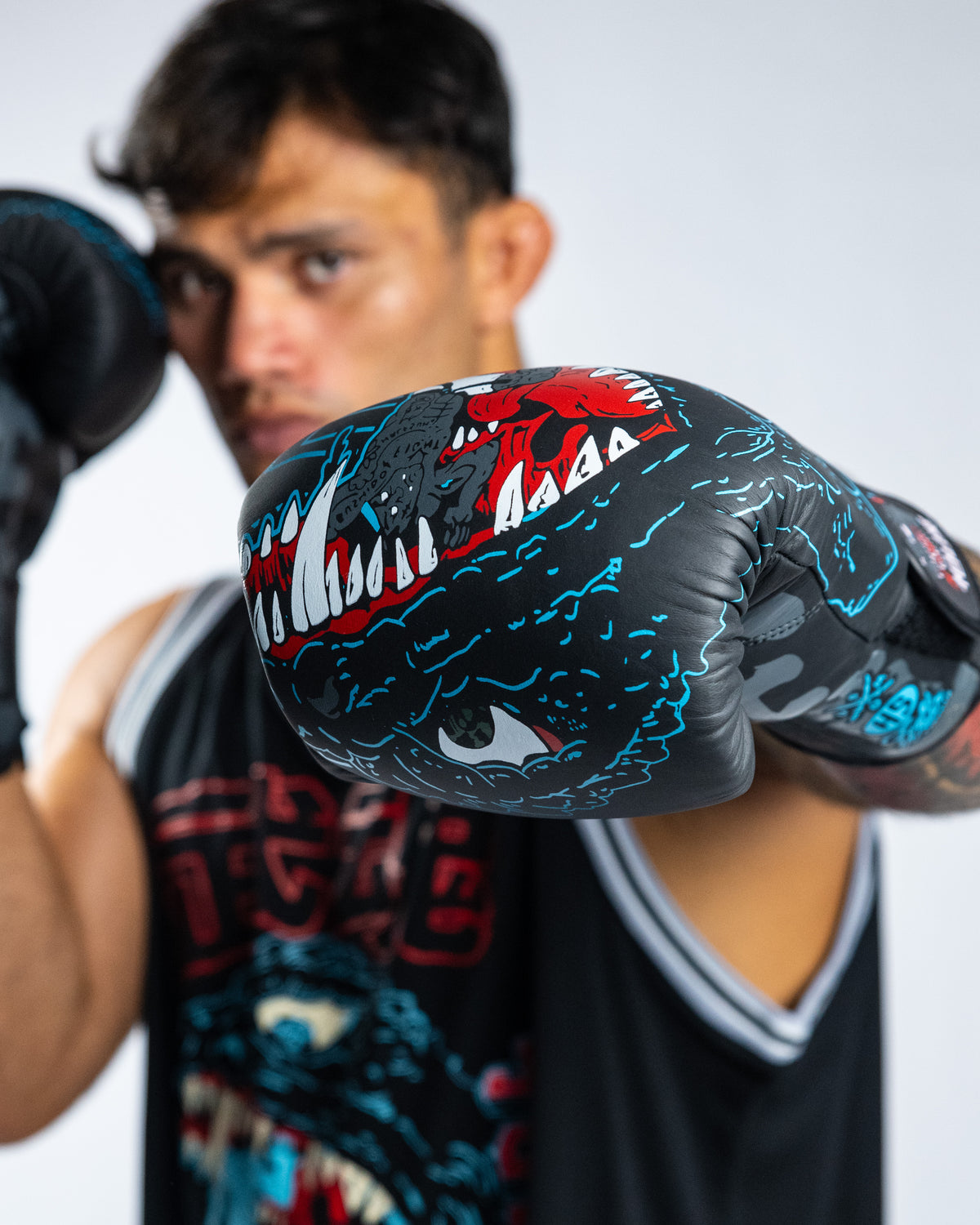 Bukon Neon Boxing Gloves