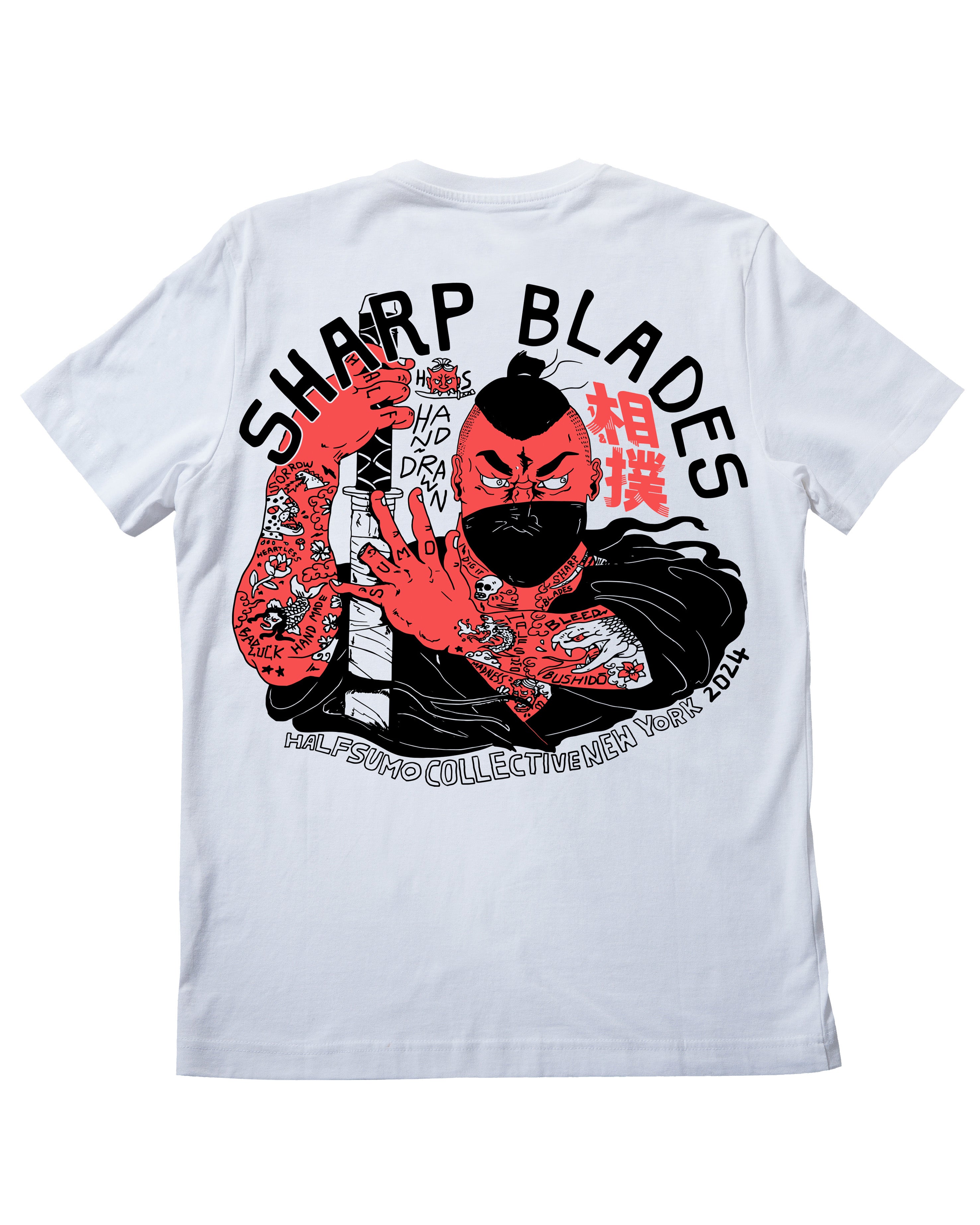 Sharp Blades T-Shirt White