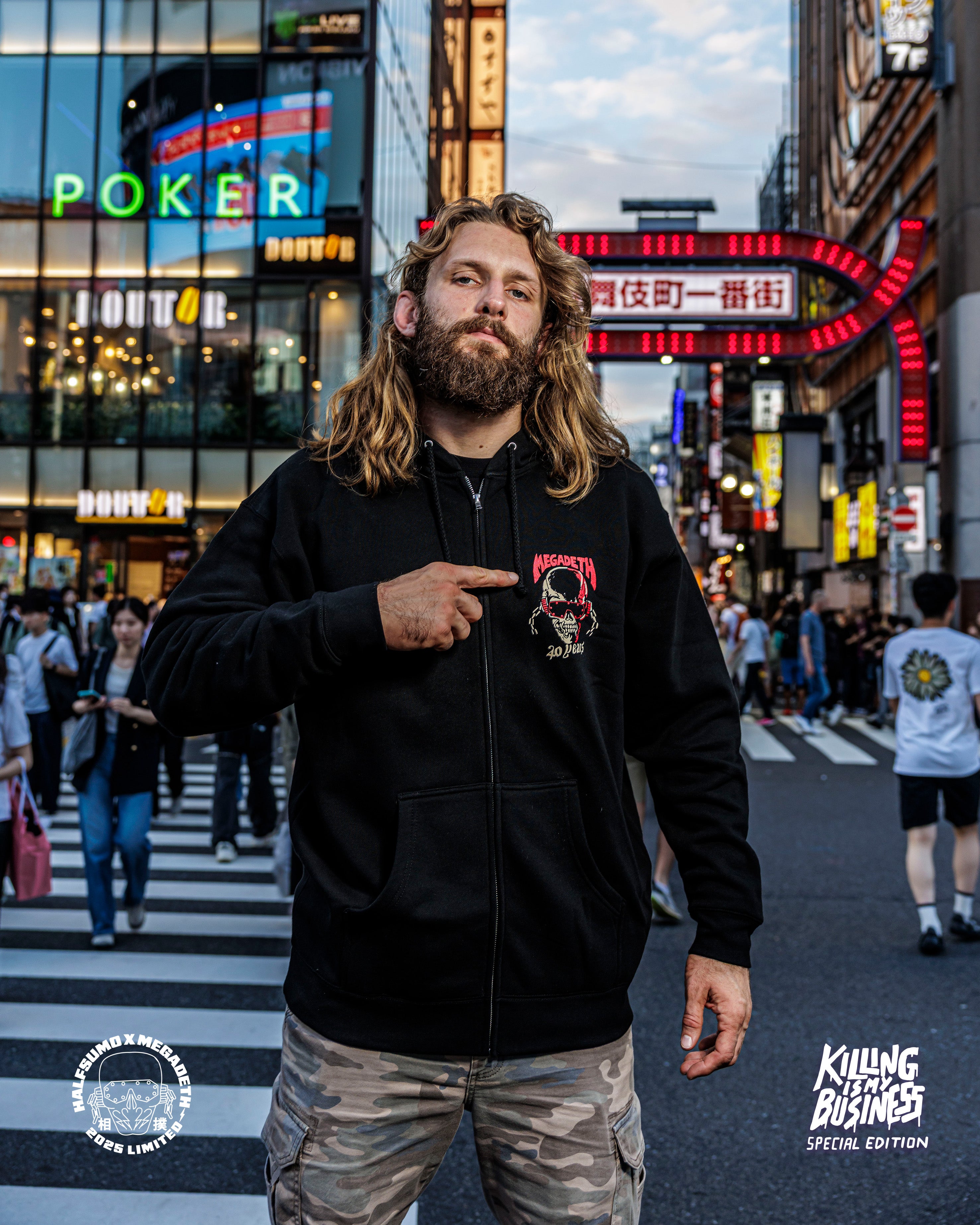 Katana Vic Zip Hoodie