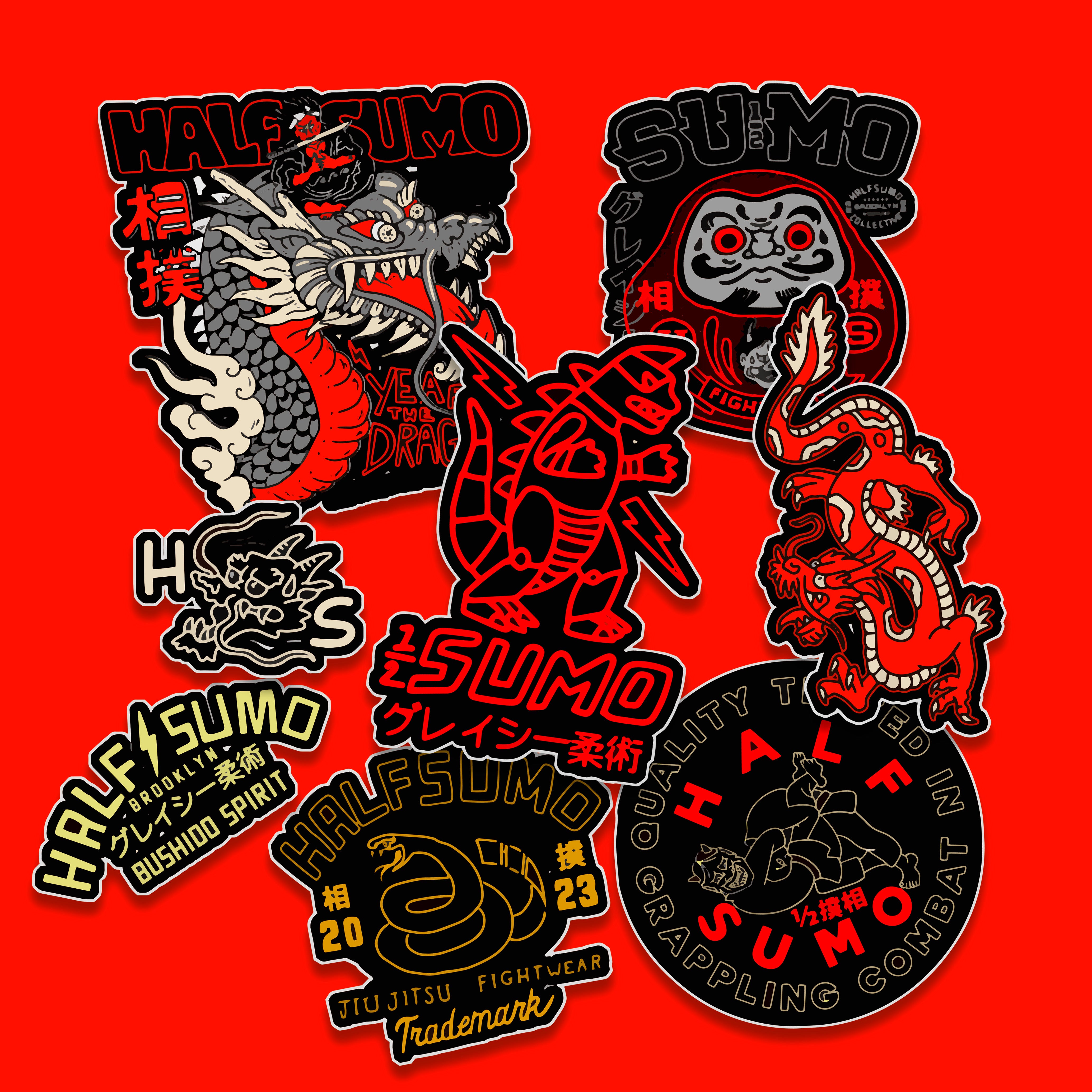 Neon Sticker Set