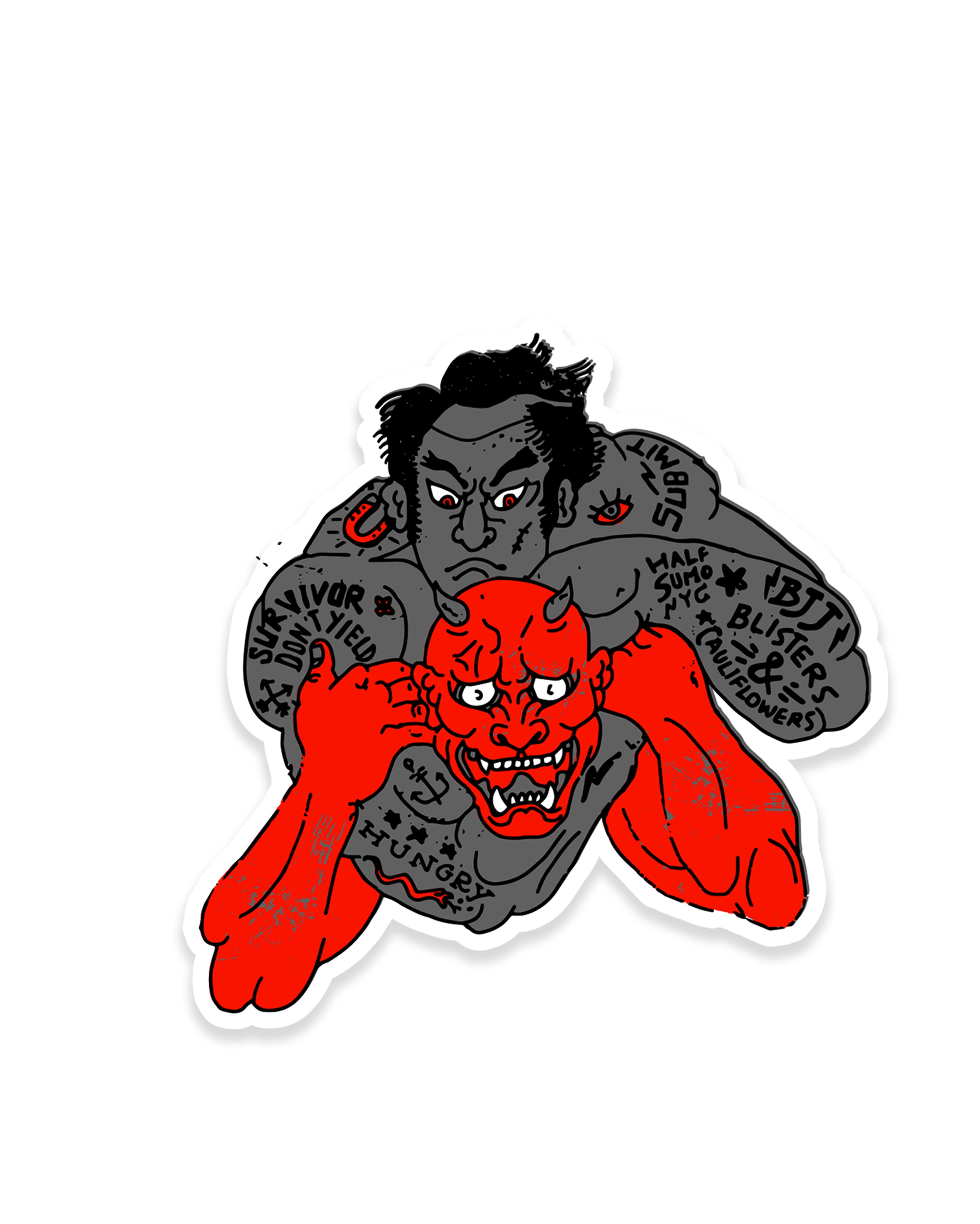 No Mercy Sticker Set