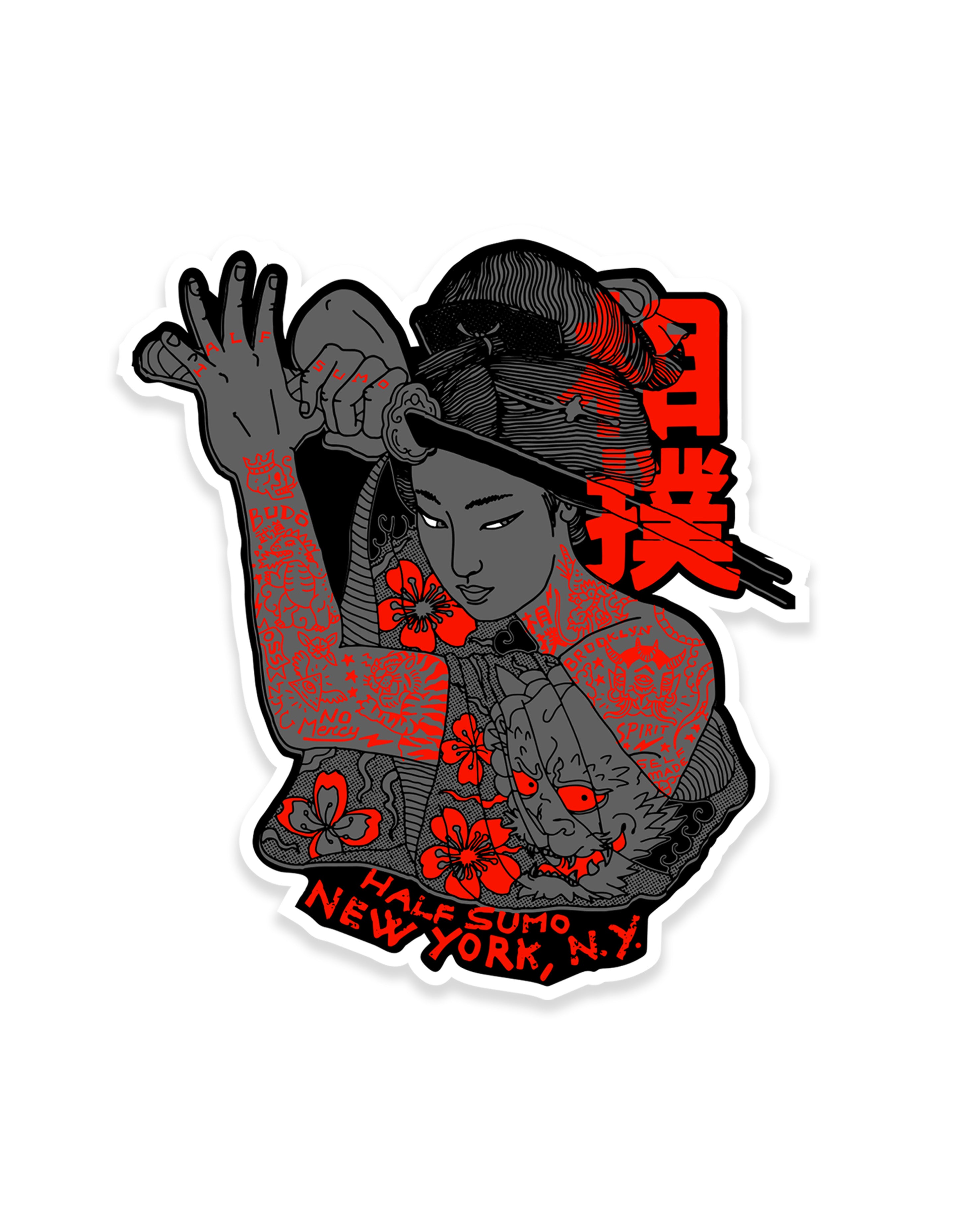 No Mercy Sticker Set