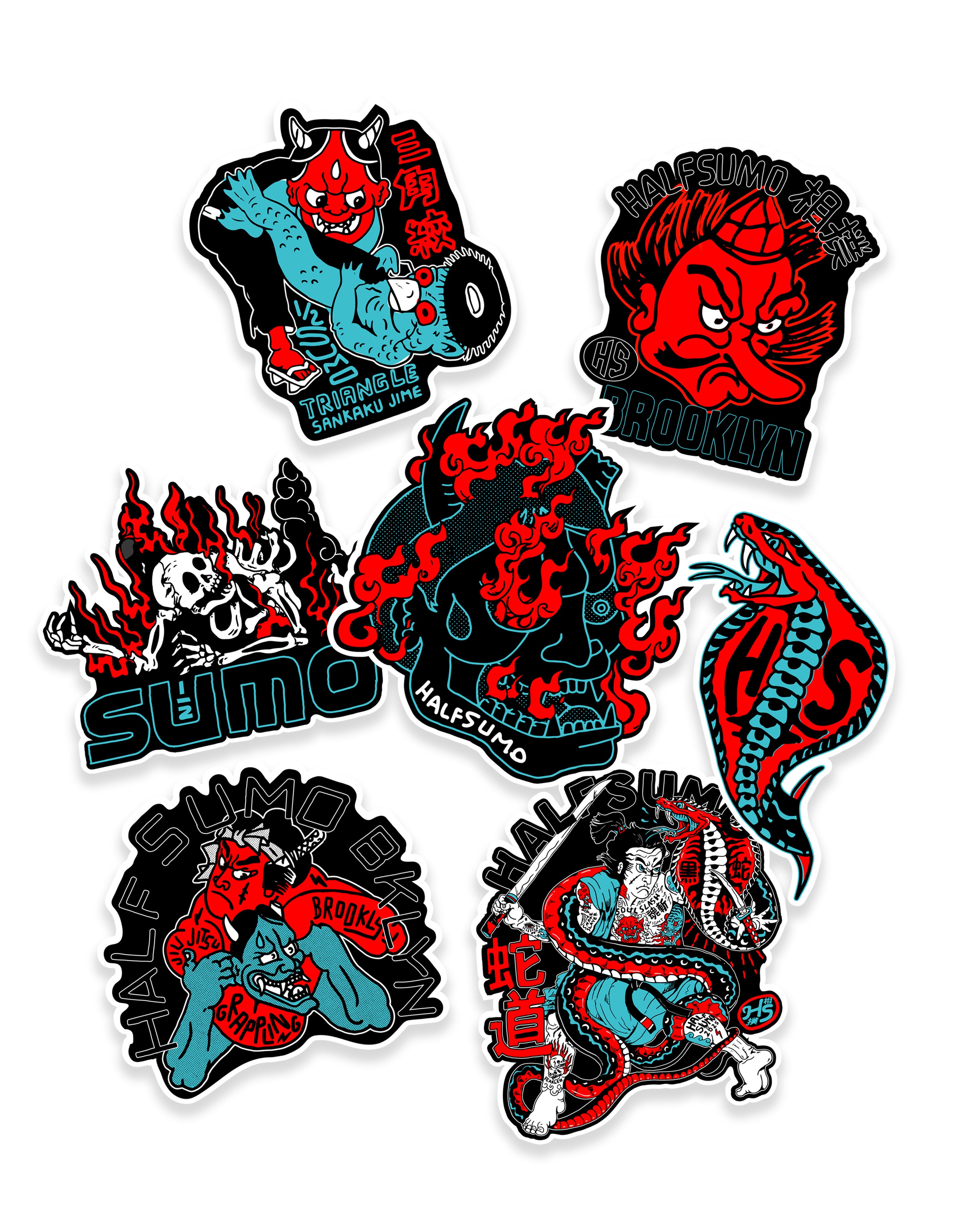 Midoshi Sticker Set