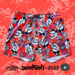 Tropical Oni Board Shorts